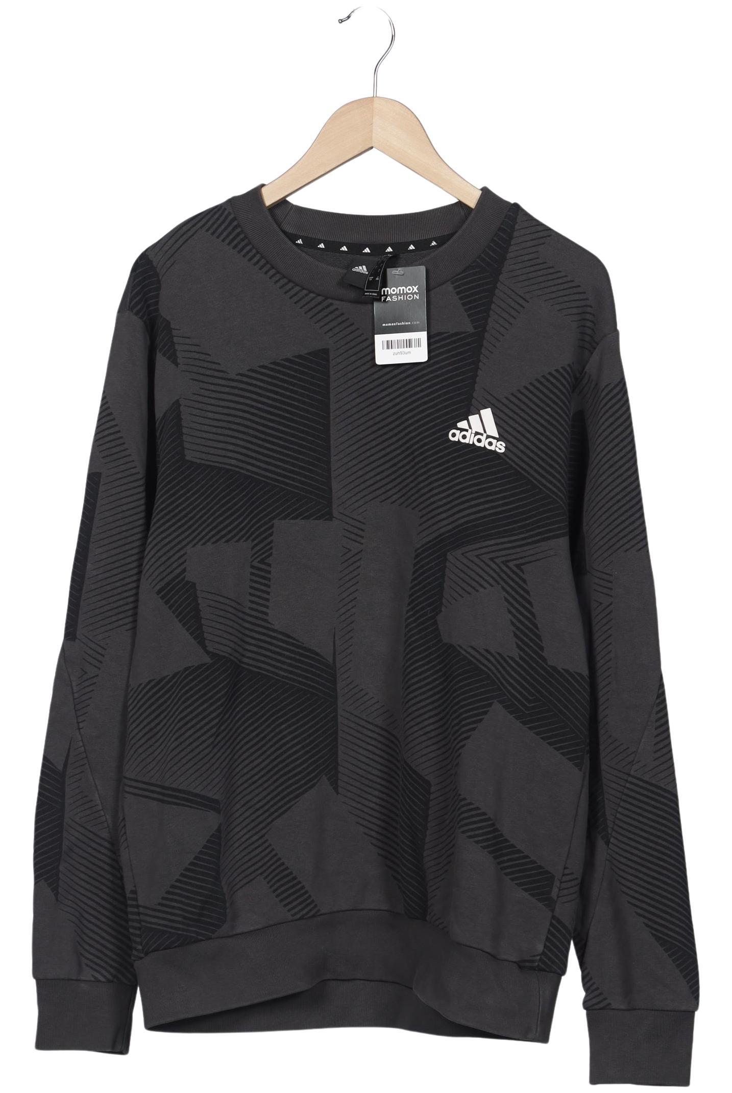 

adidas Herren Pullover, grau, Gr. 52