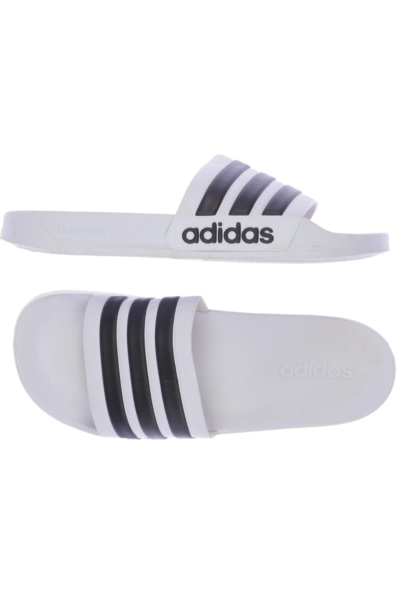 

adidas Herren Sandale, weiß, Gr. 10
