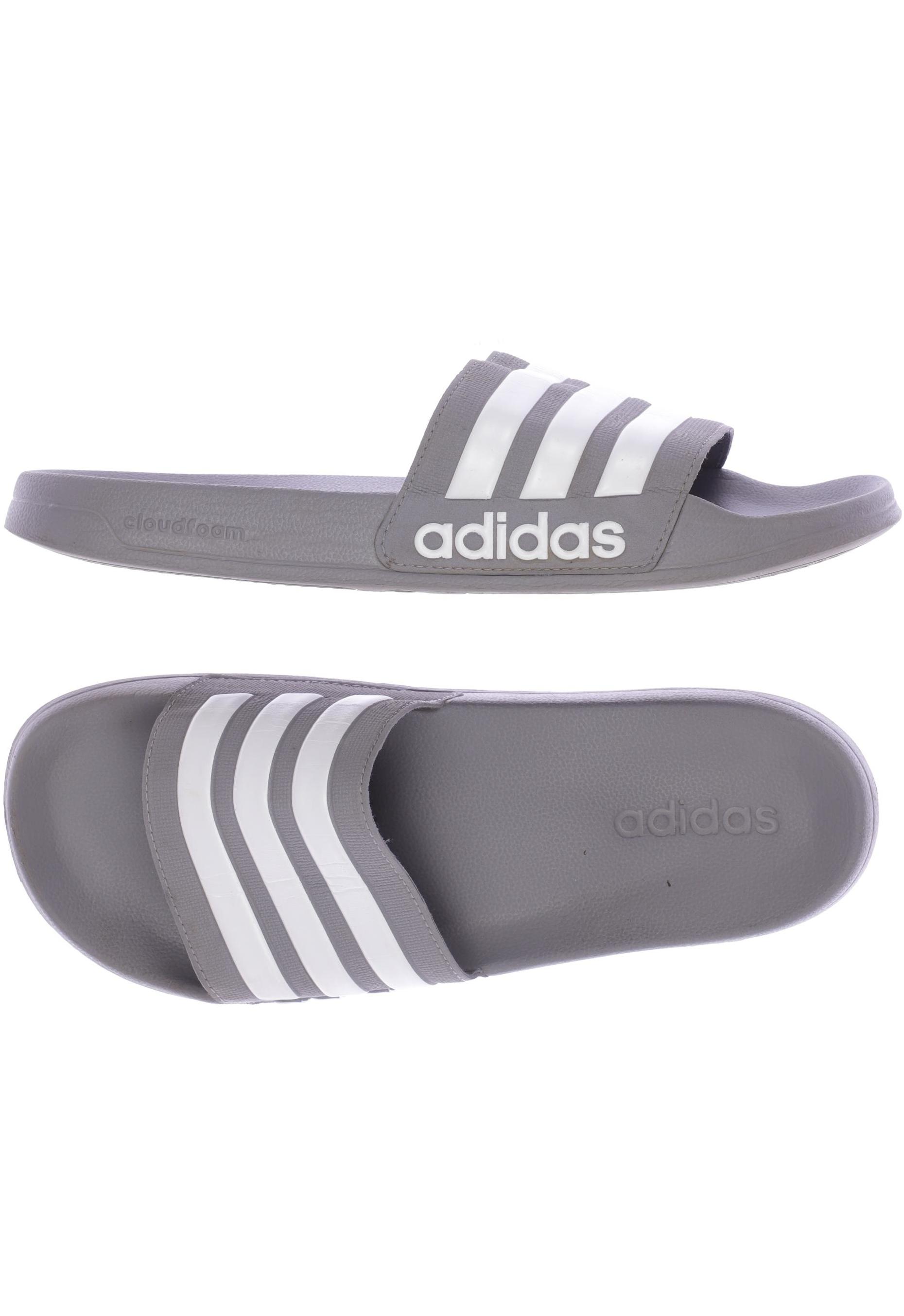 

adidas Herren Sandale, grau, Gr. 10