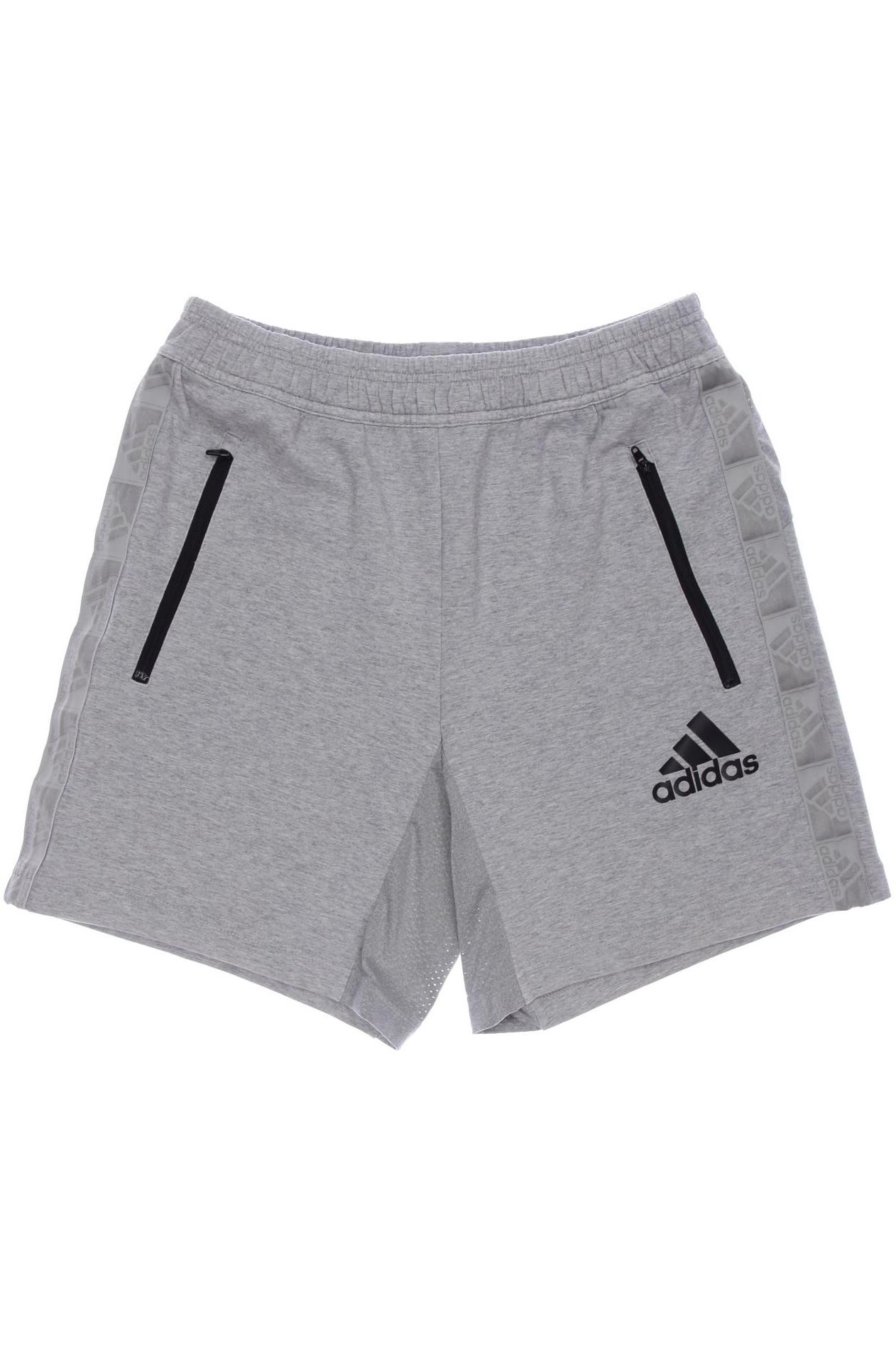 

adidas Herren Shorts, grau, Gr. 48