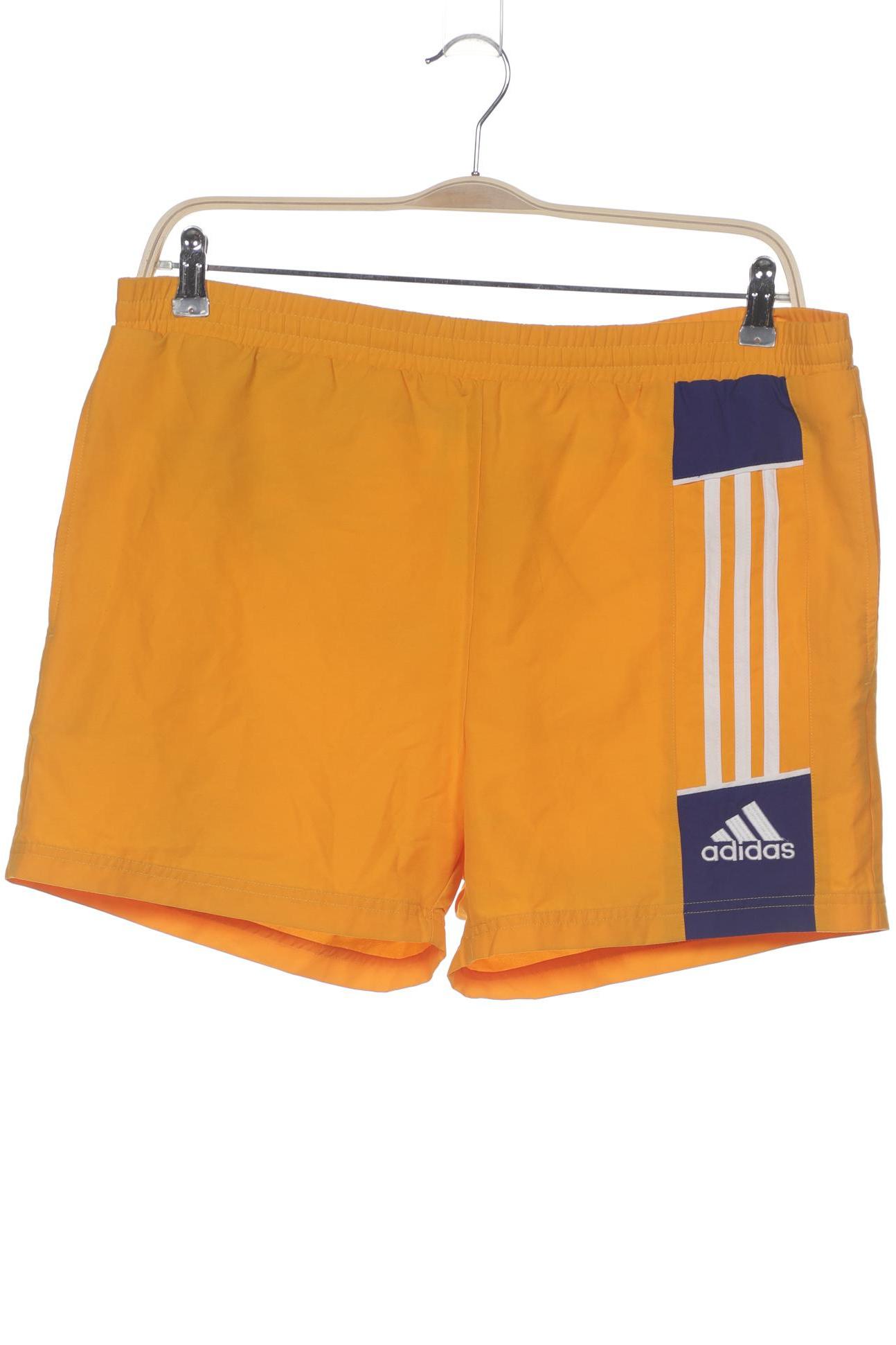 

adidas Herren Shorts, gelb, Gr. 48