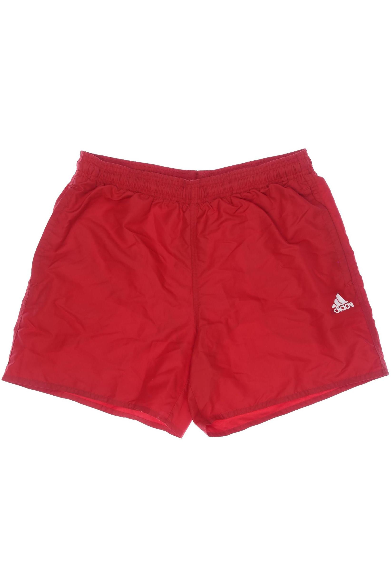

adidas Herren Shorts, rot, Gr. 48