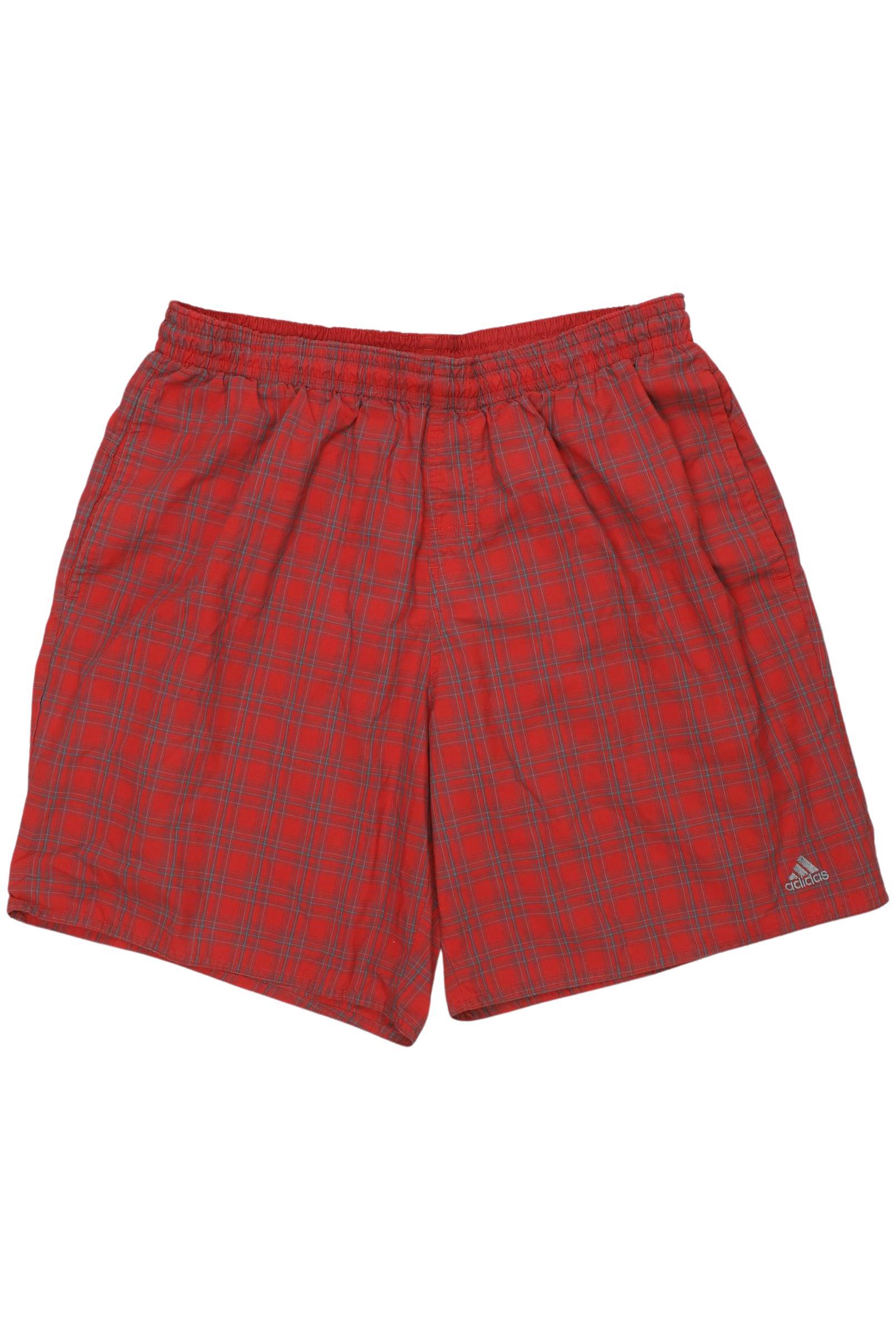 

adidas Herren Shorts, rot, Gr. 54