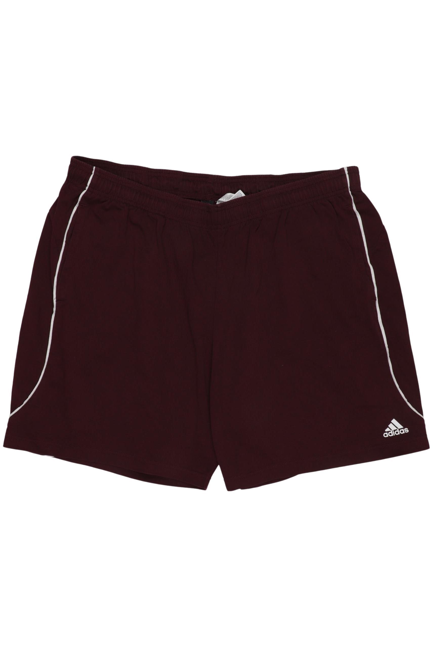 

adidas Herren Shorts, bordeaux, Gr. 56