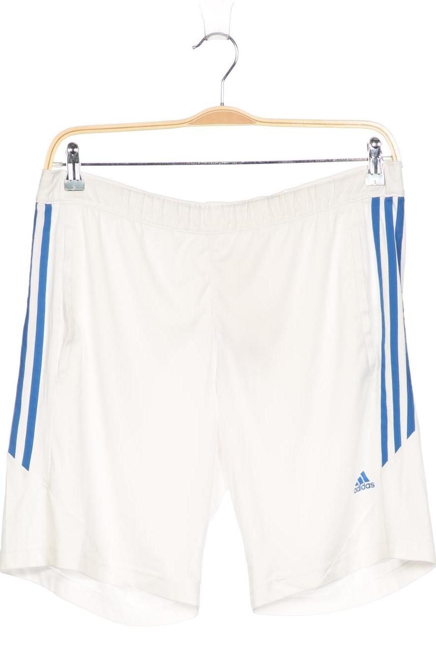 

adidas Herren Shorts, weiß, Gr. 48