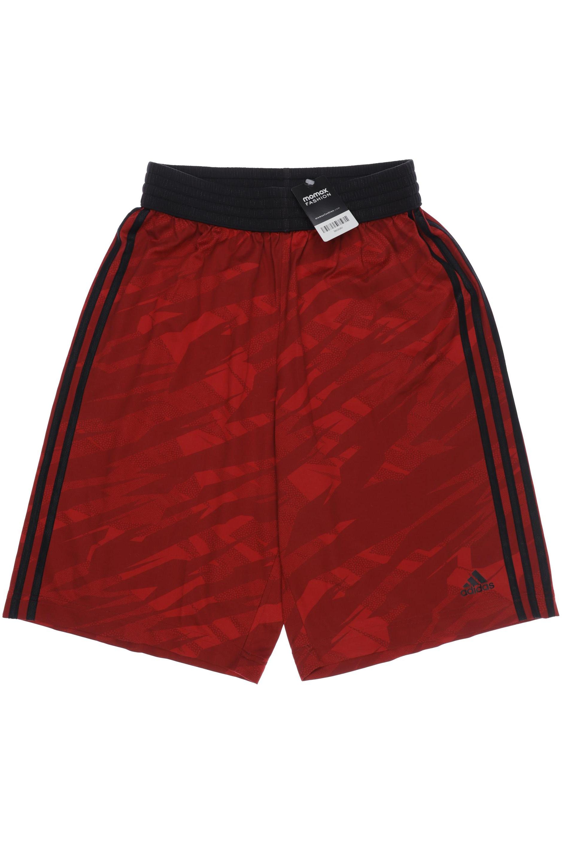 

adidas Herren Shorts, rot, Gr. 48