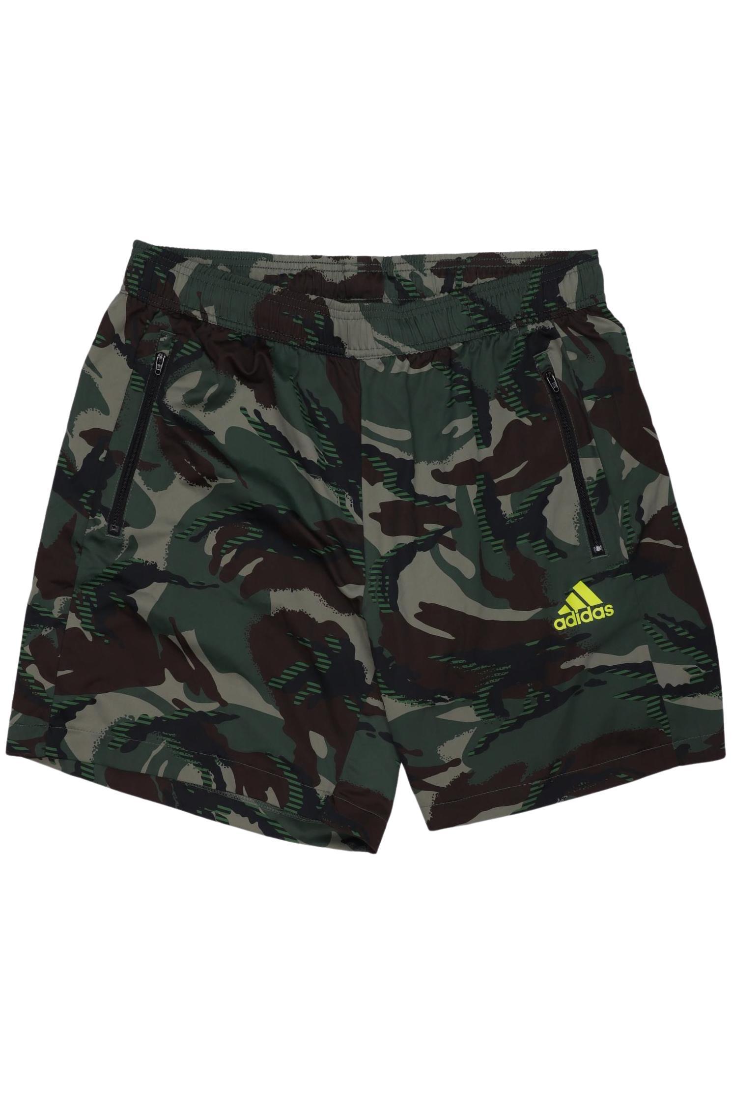 

adidas Herren Shorts, grün, Gr. 52