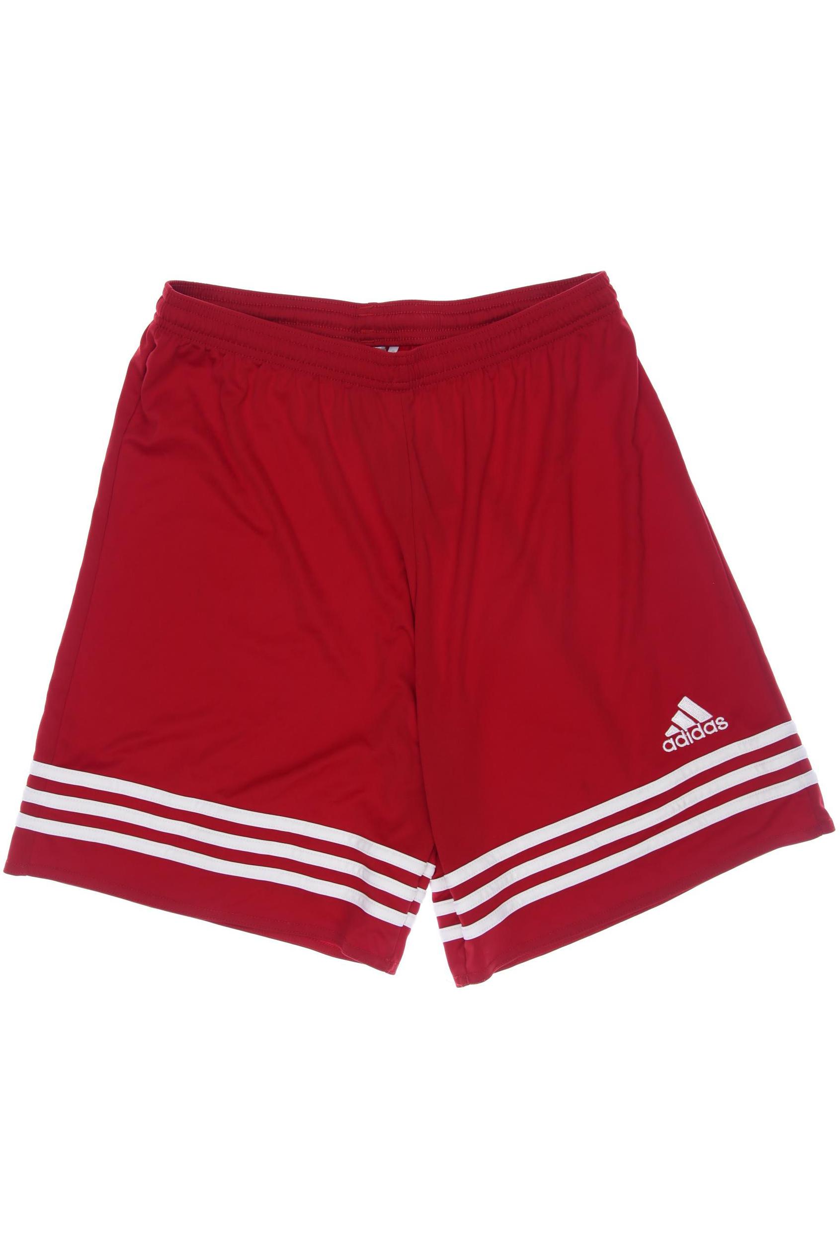 

adidas Herren Shorts, rot, Gr. 48