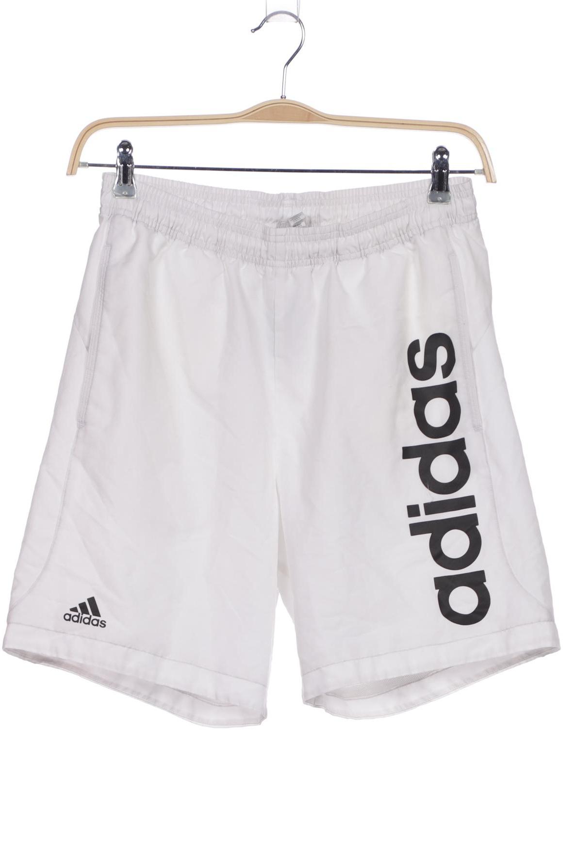 

adidas Herren Shorts, weiß, Gr. 48