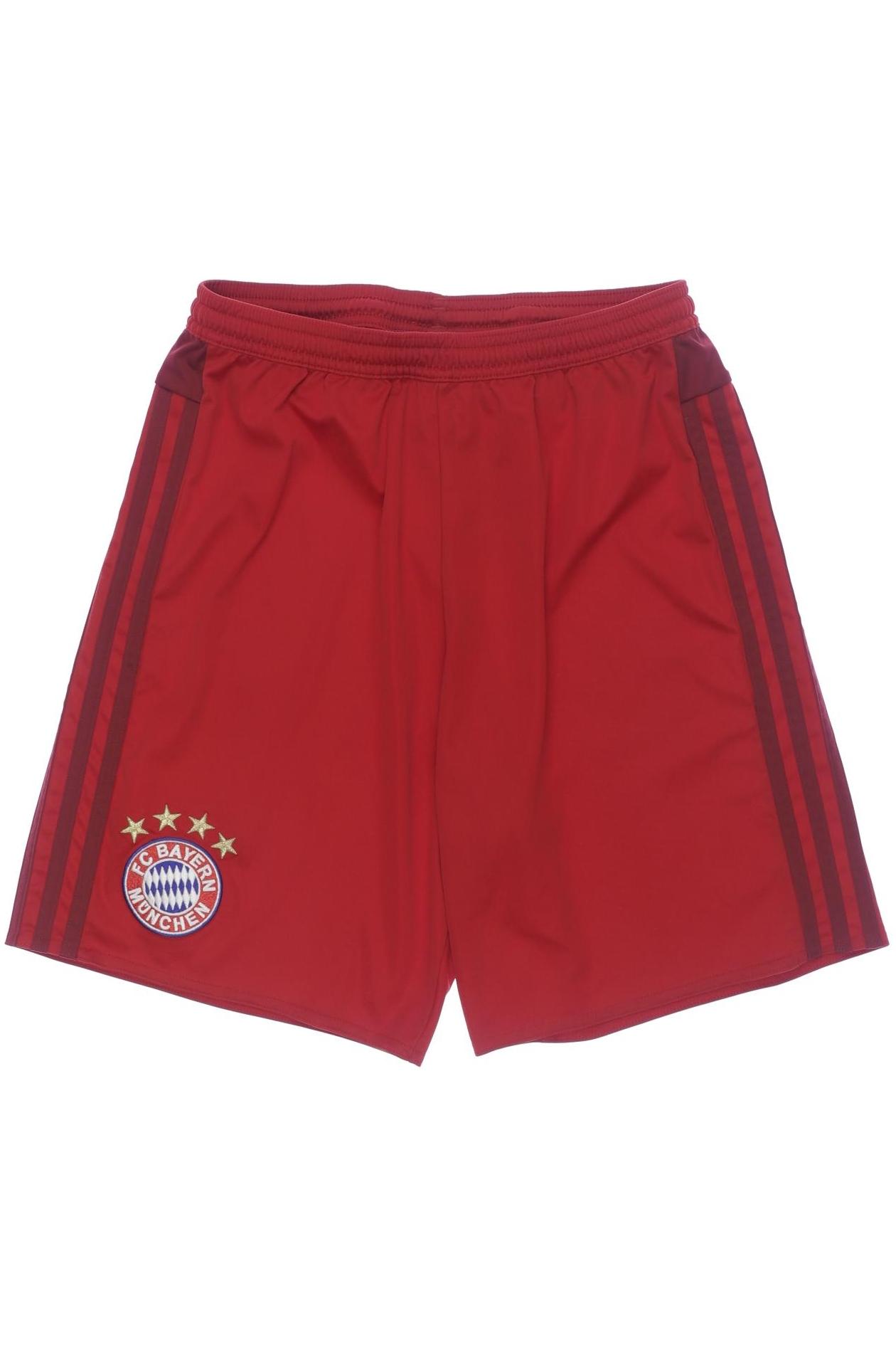 

adidas Herren Shorts, rot, Gr. 46