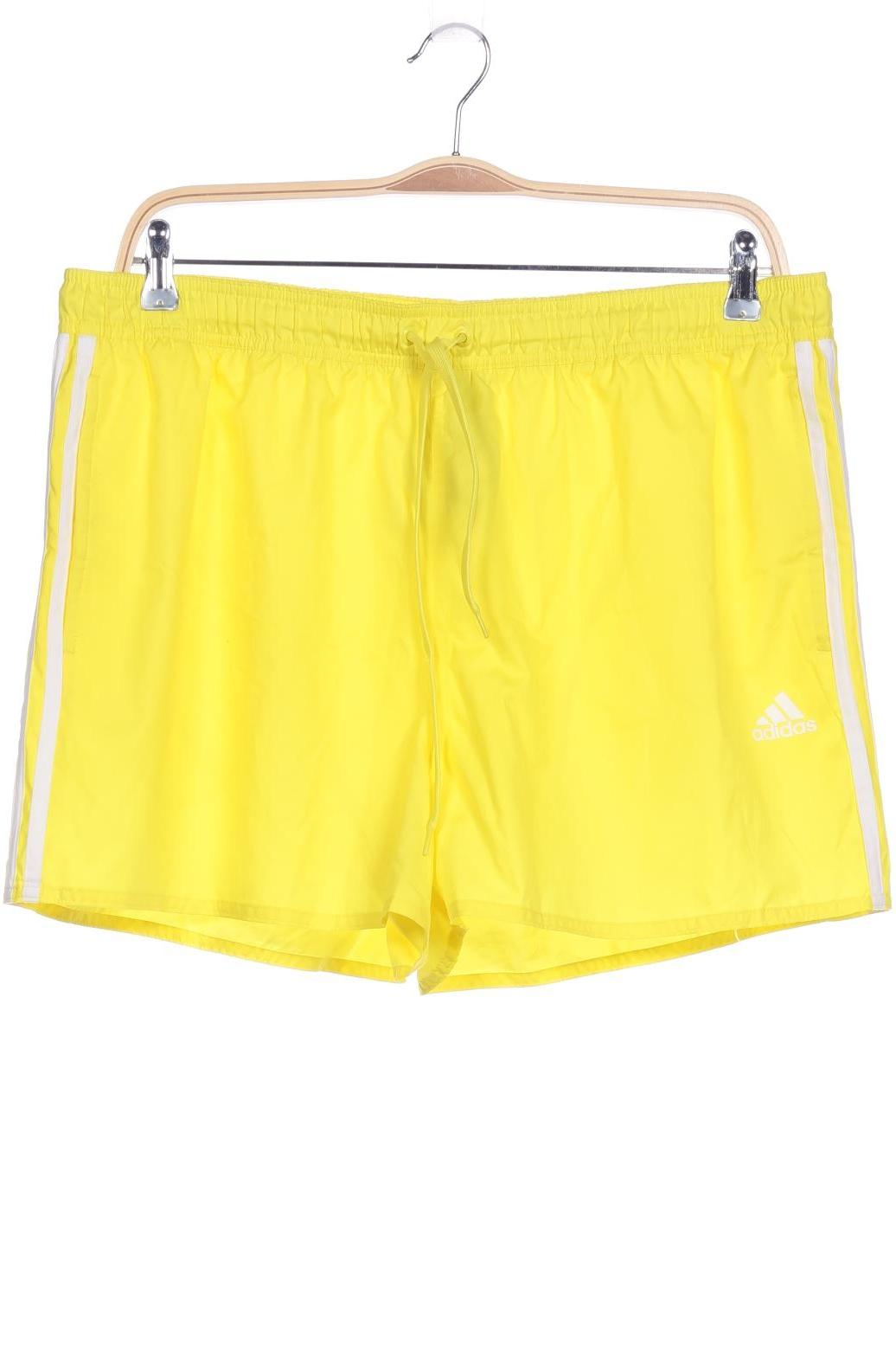 

adidas Herren Shorts, gelb, Gr. 56