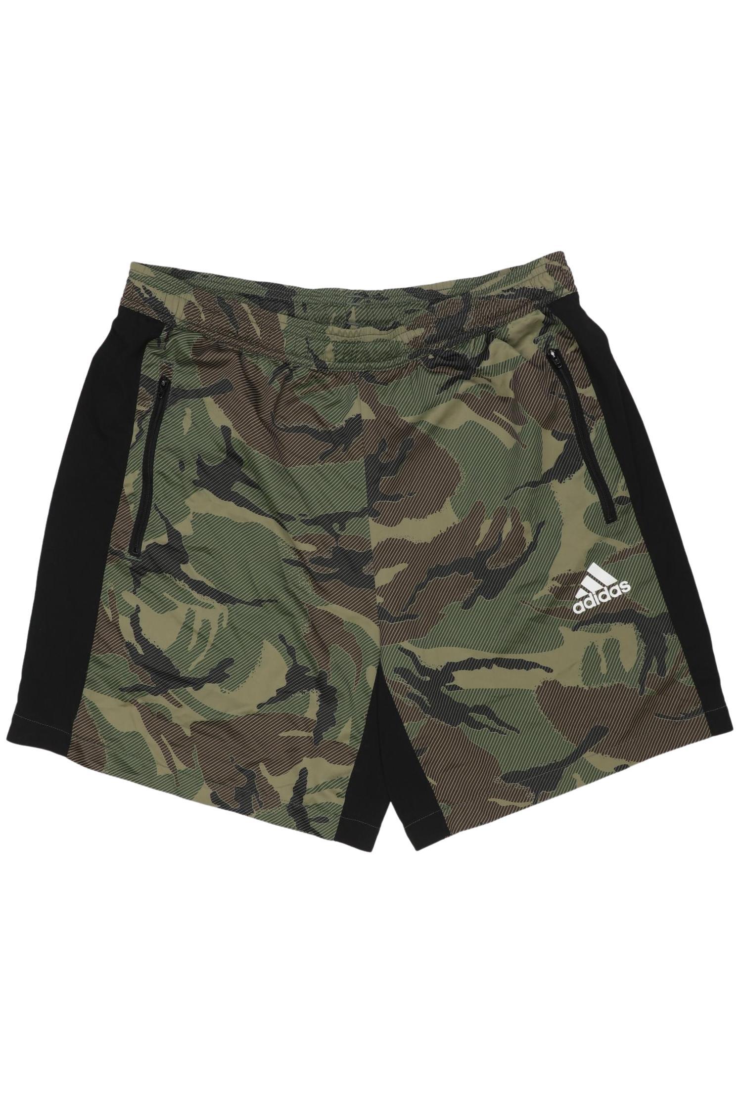 

adidas Herren Shorts, grün, Gr. 52