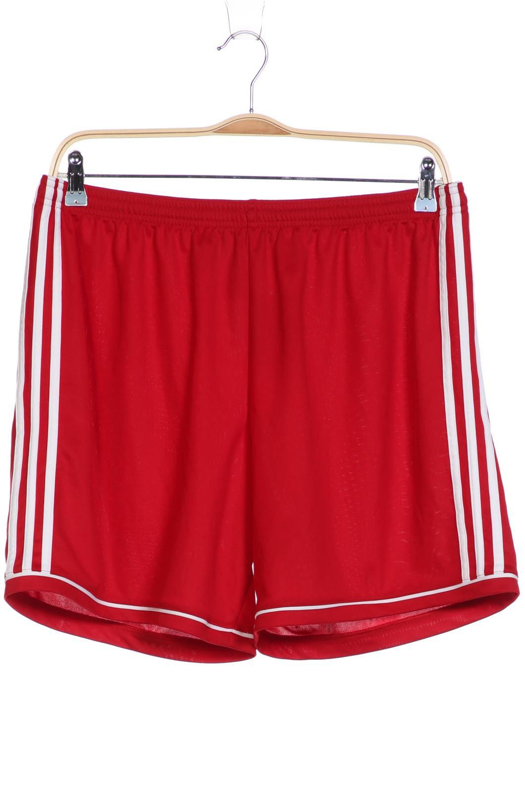 

adidas Herren Shorts, rot, Gr. 46