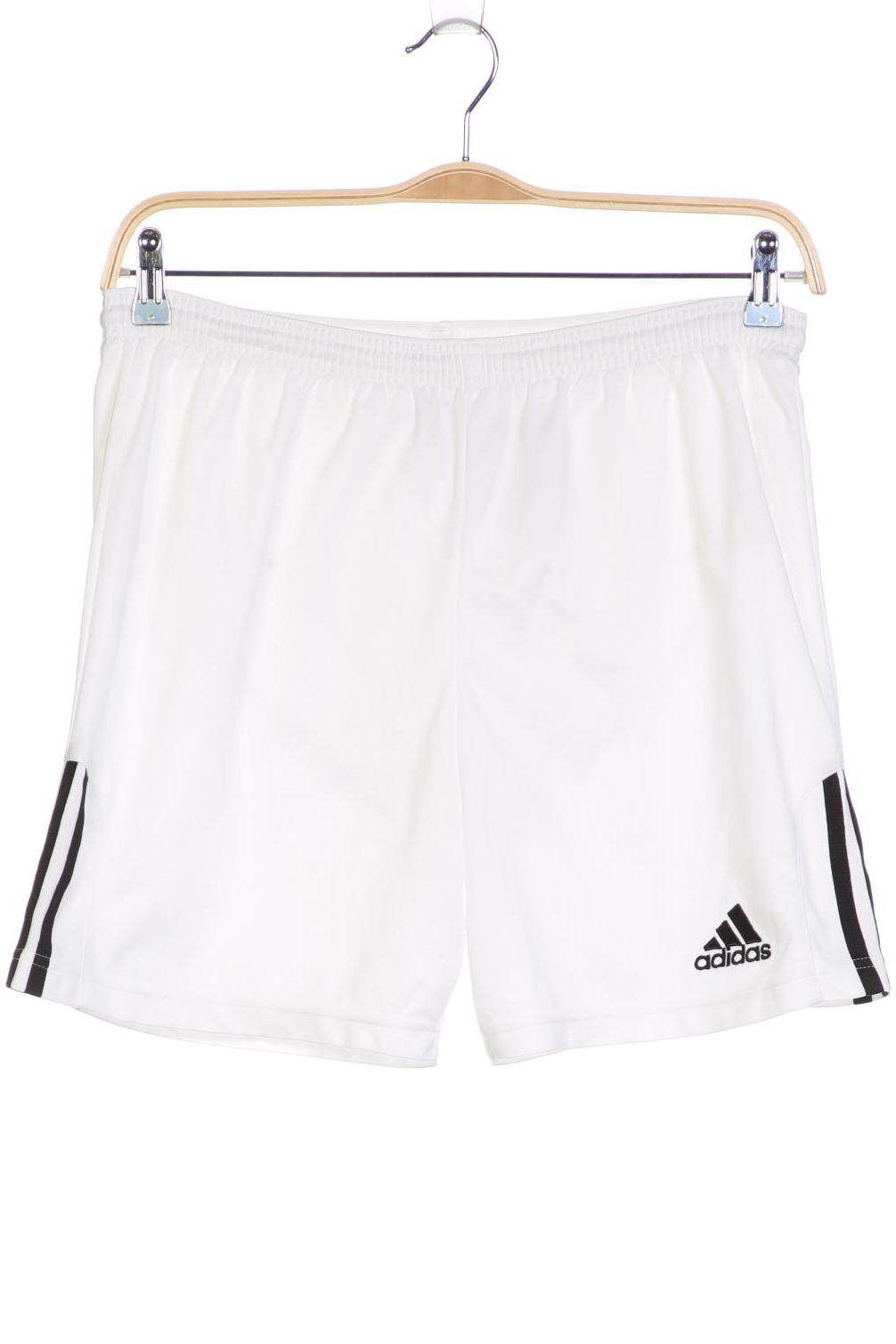 

adidas Herren Shorts, weiß, Gr. 46