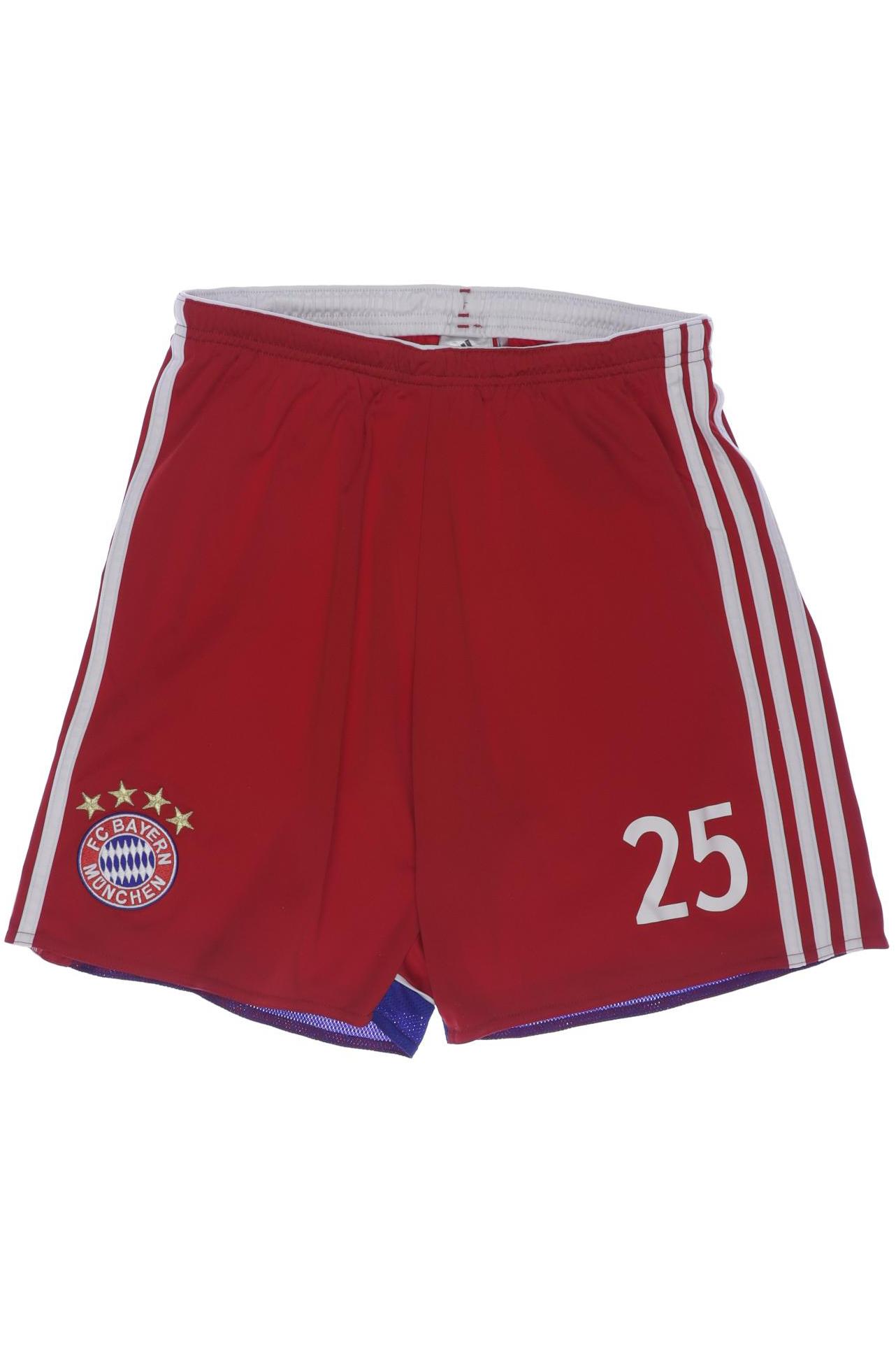 

adidas Herren Shorts, rot, Gr. 48