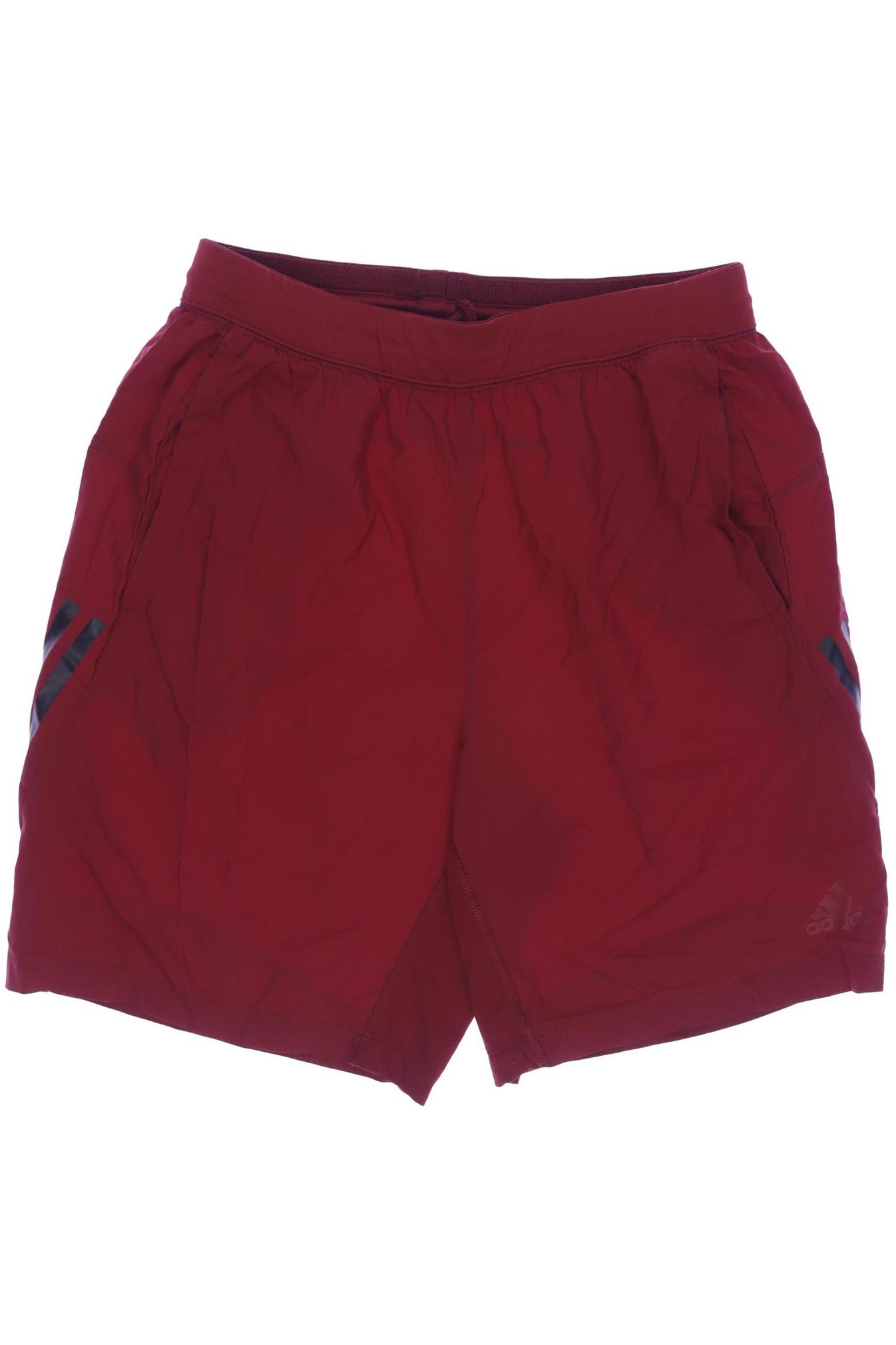 

adidas Herren Shorts, rot, Gr. 48