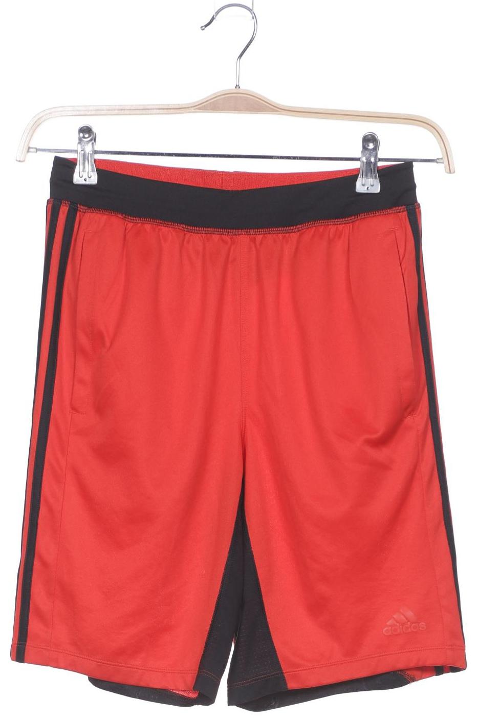 

adidas Herren Shorts, rot, Gr. 46
