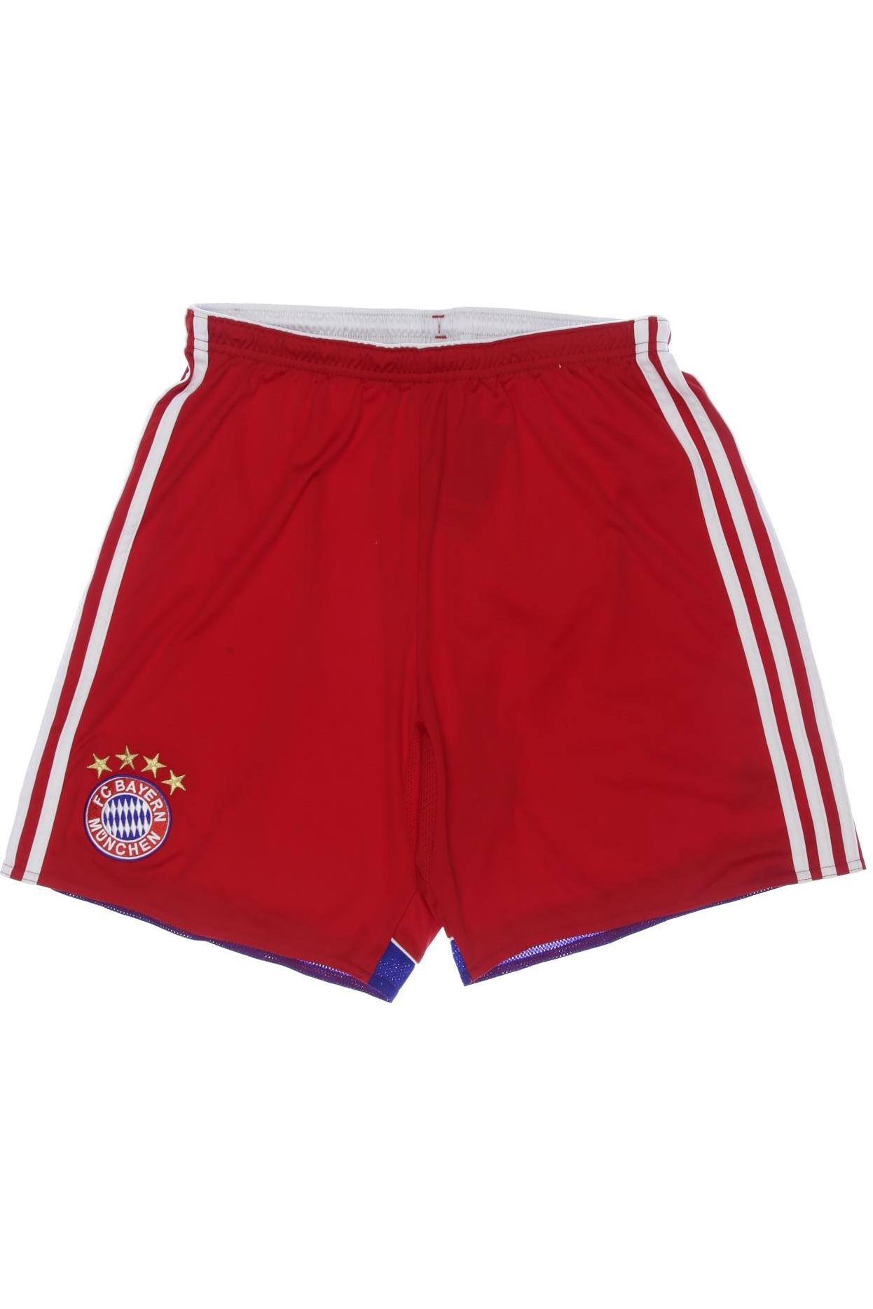 

adidas Herren Shorts, rot, Gr. 48