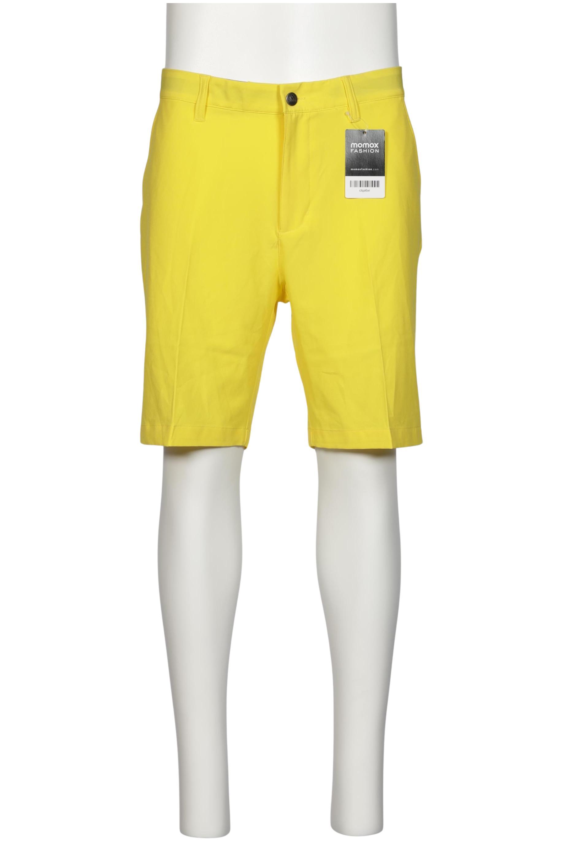 

adidas Herren Shorts, gelb, Gr. 48