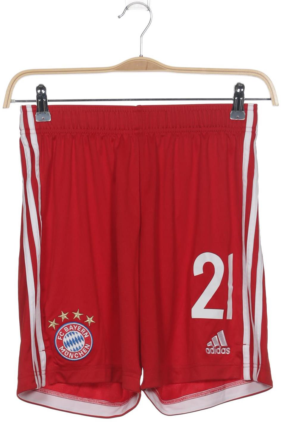 

adidas Herren Shorts, rot, Gr. 48