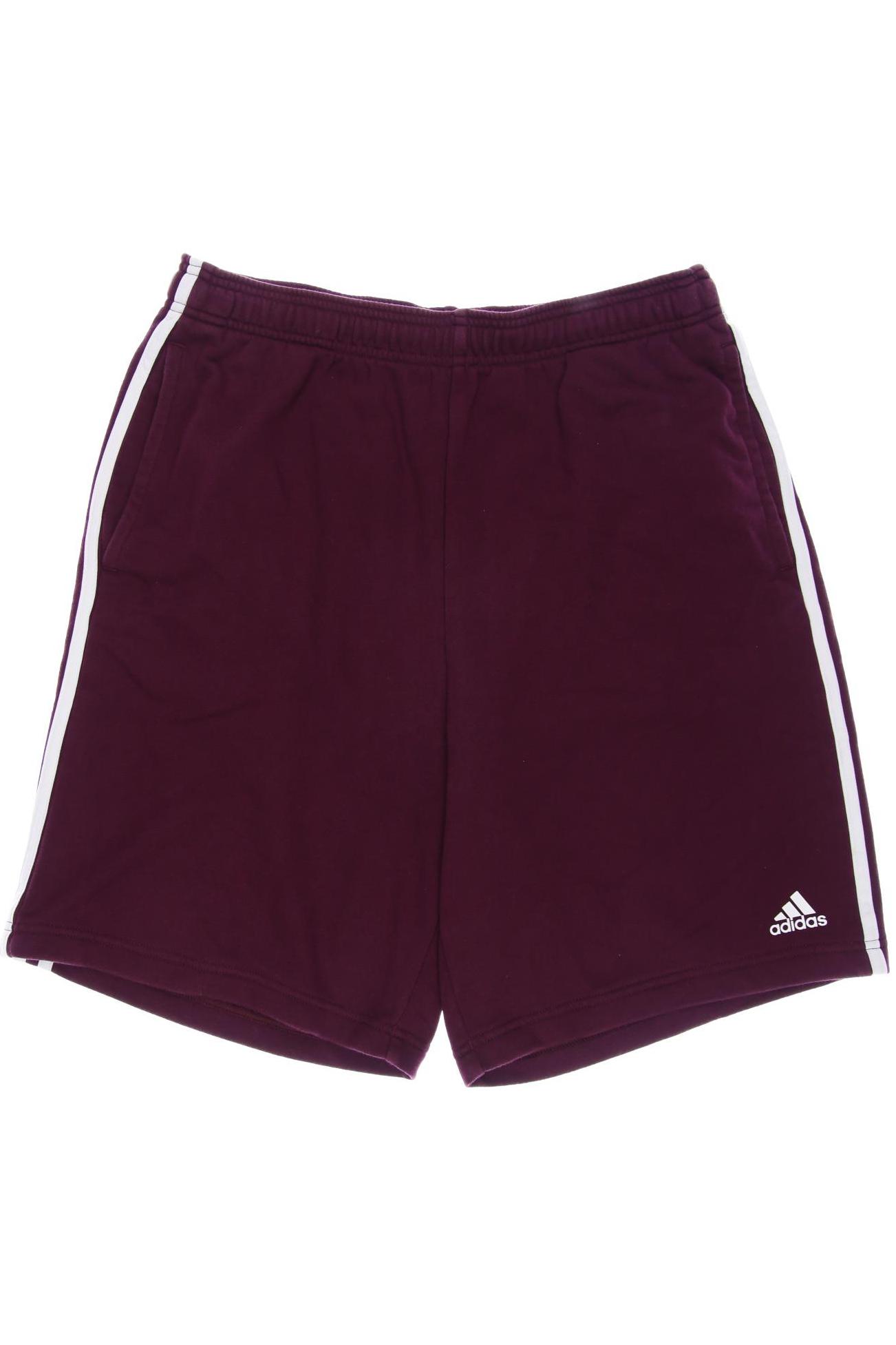 

adidas Herren Shorts, bordeaux, Gr. 48