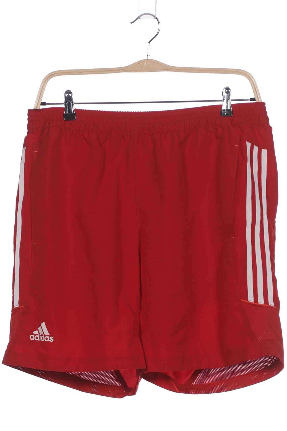 

adidas Herren Shorts, rot, Gr. 54