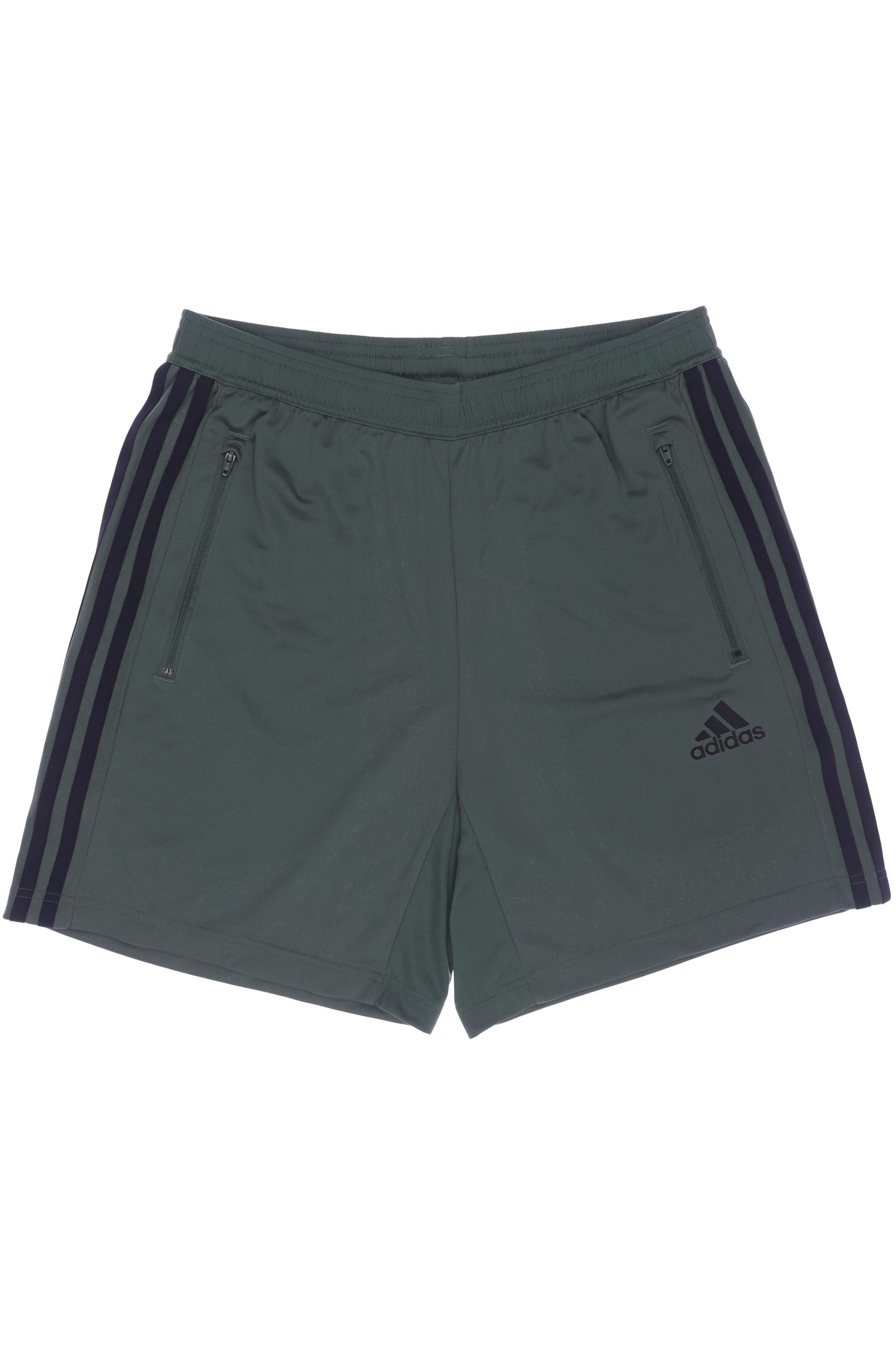 

adidas Herren Shorts, grün, Gr. 48