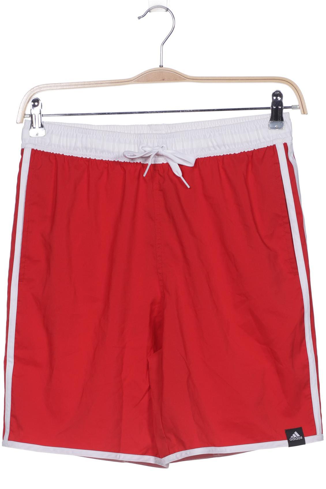 

adidas Herren Shorts, rot, Gr. 48