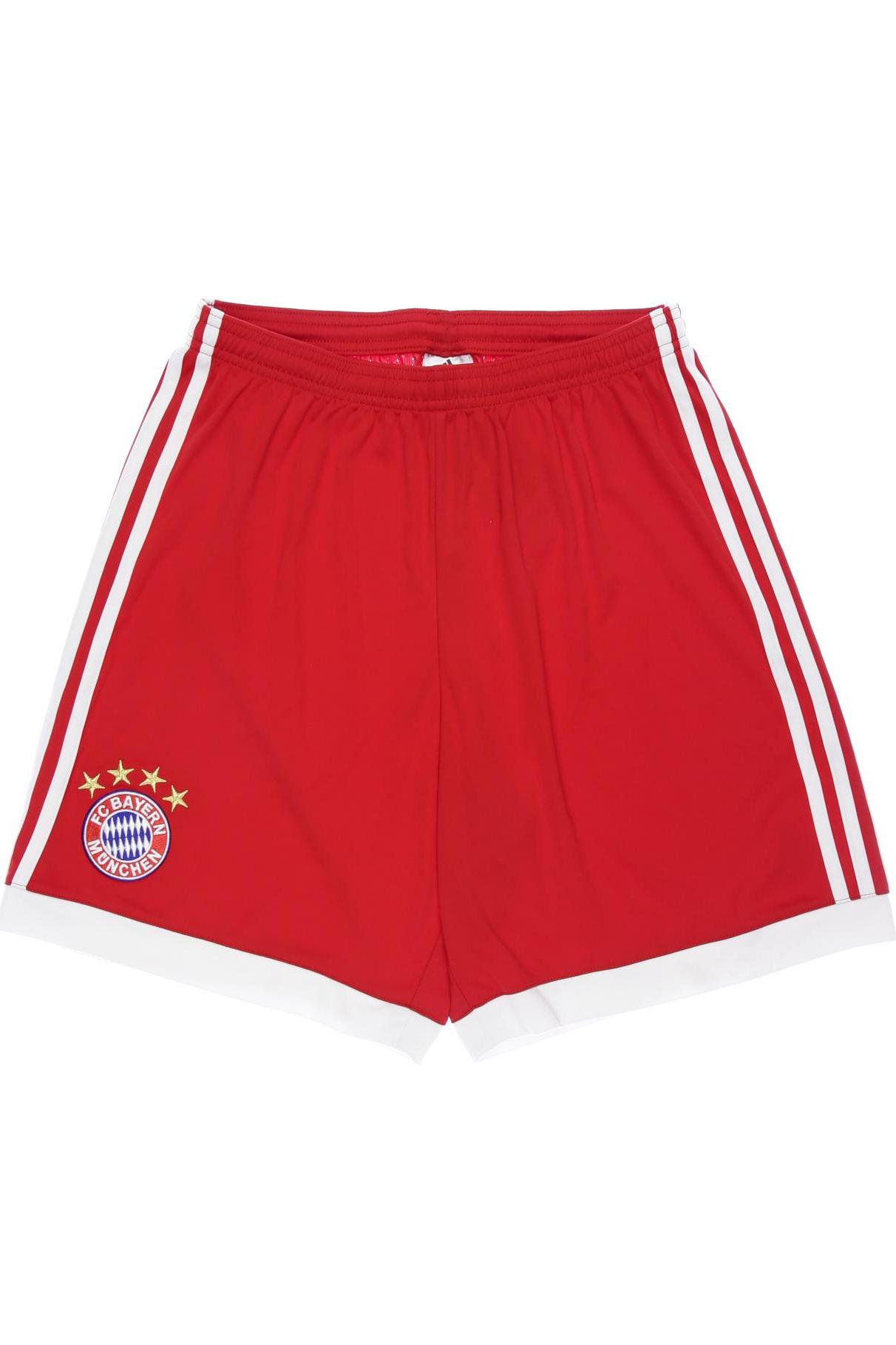 

adidas Herren Shorts, rot, Gr. 48