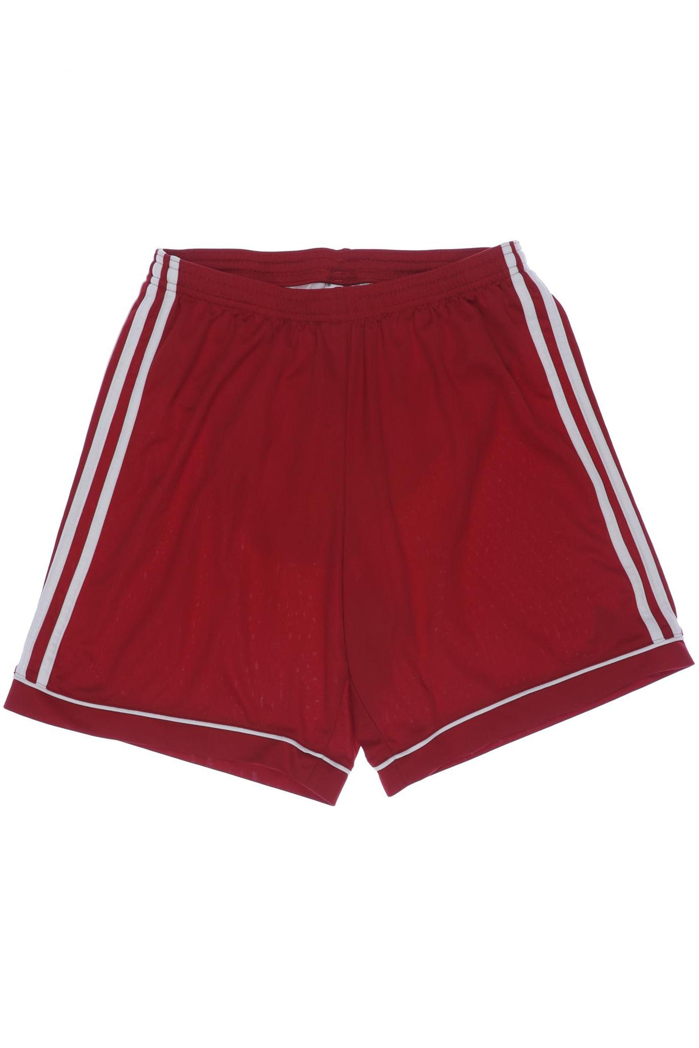 

adidas Herren Shorts, rot, Gr. 48