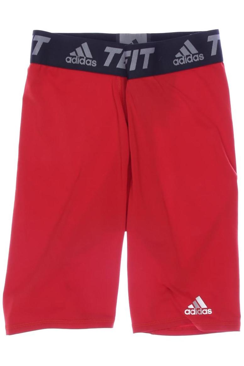 

adidas Herren Shorts, rot, Gr. 27