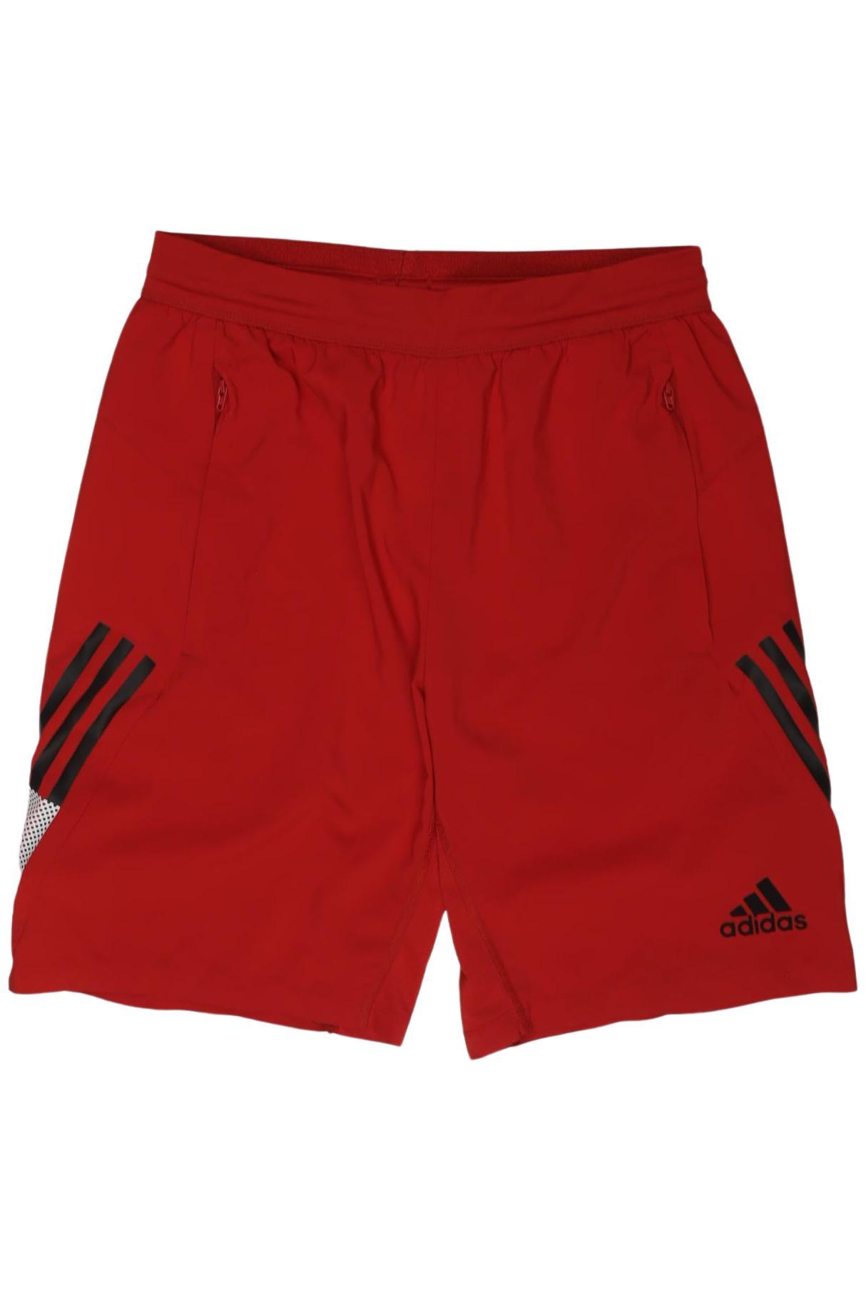 

adidas Herren Shorts, rot, Gr. 46