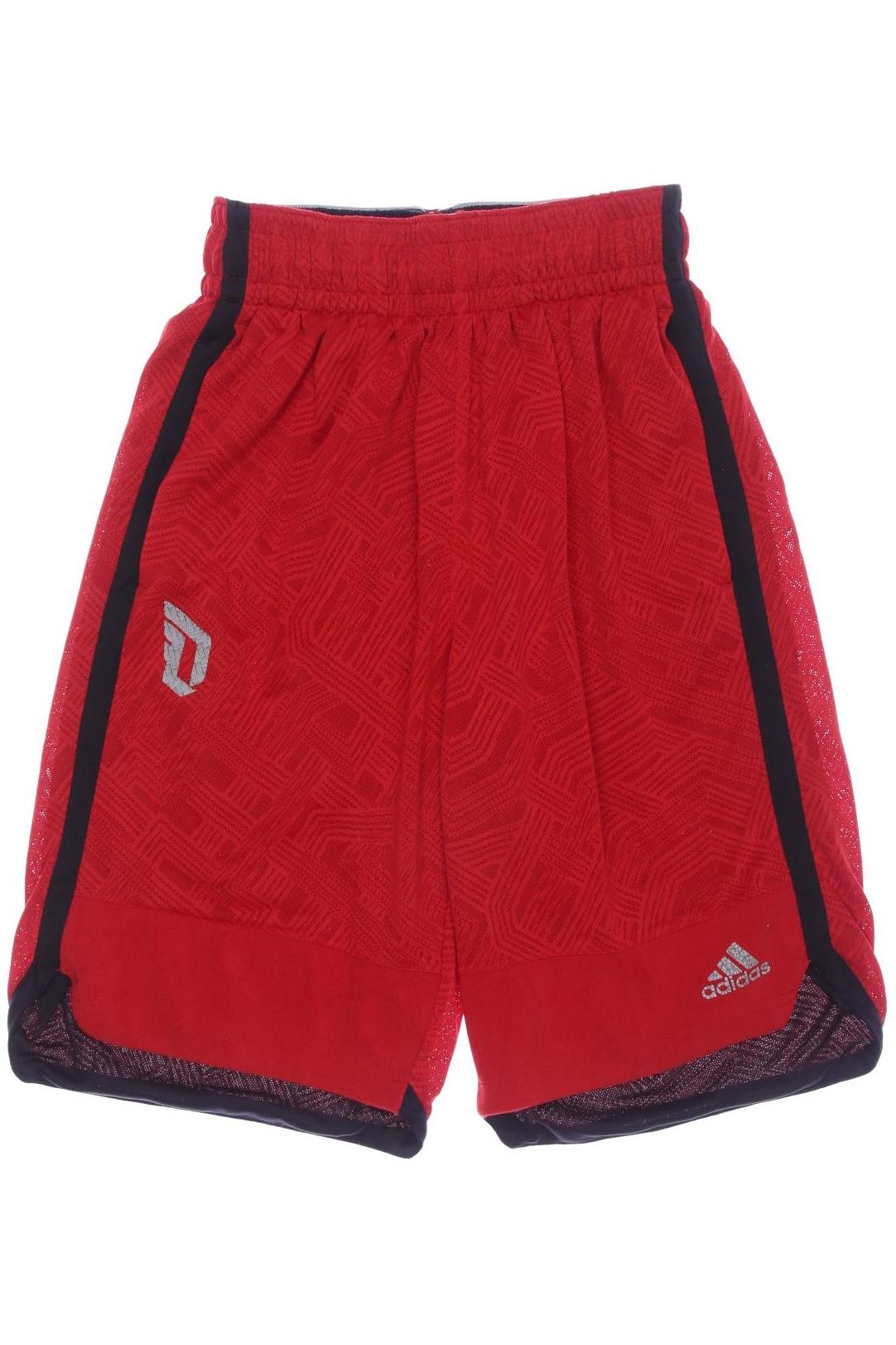

adidas Herren Shorts, rot, Gr. 46