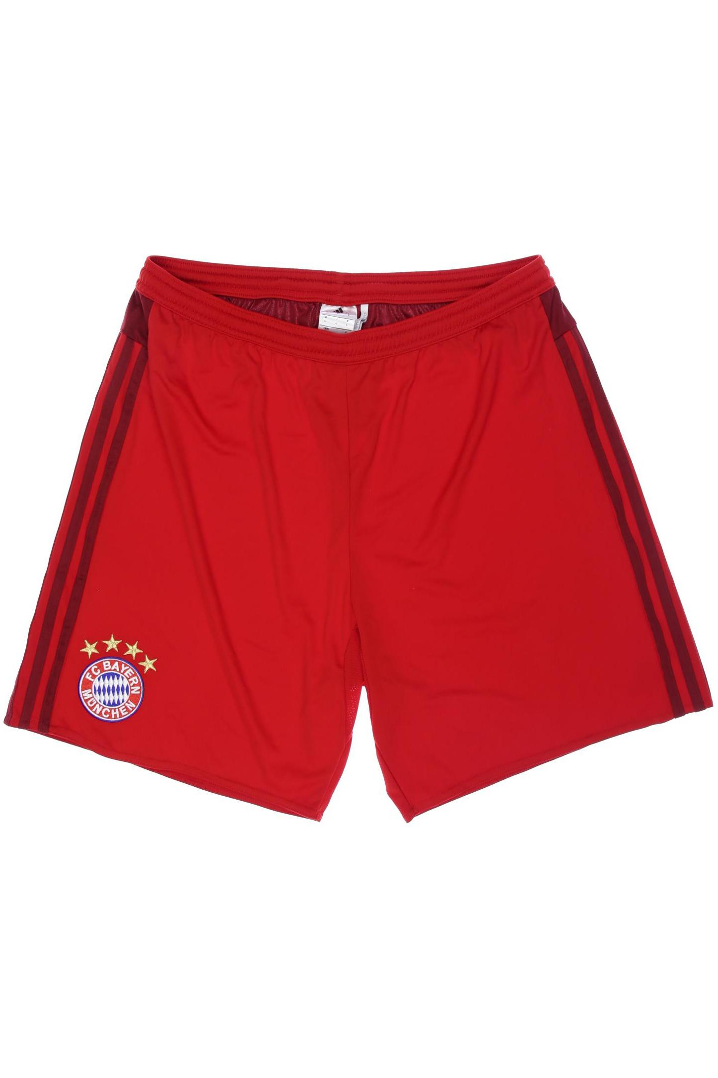 

adidas Herren Shorts, rot, Gr. 52