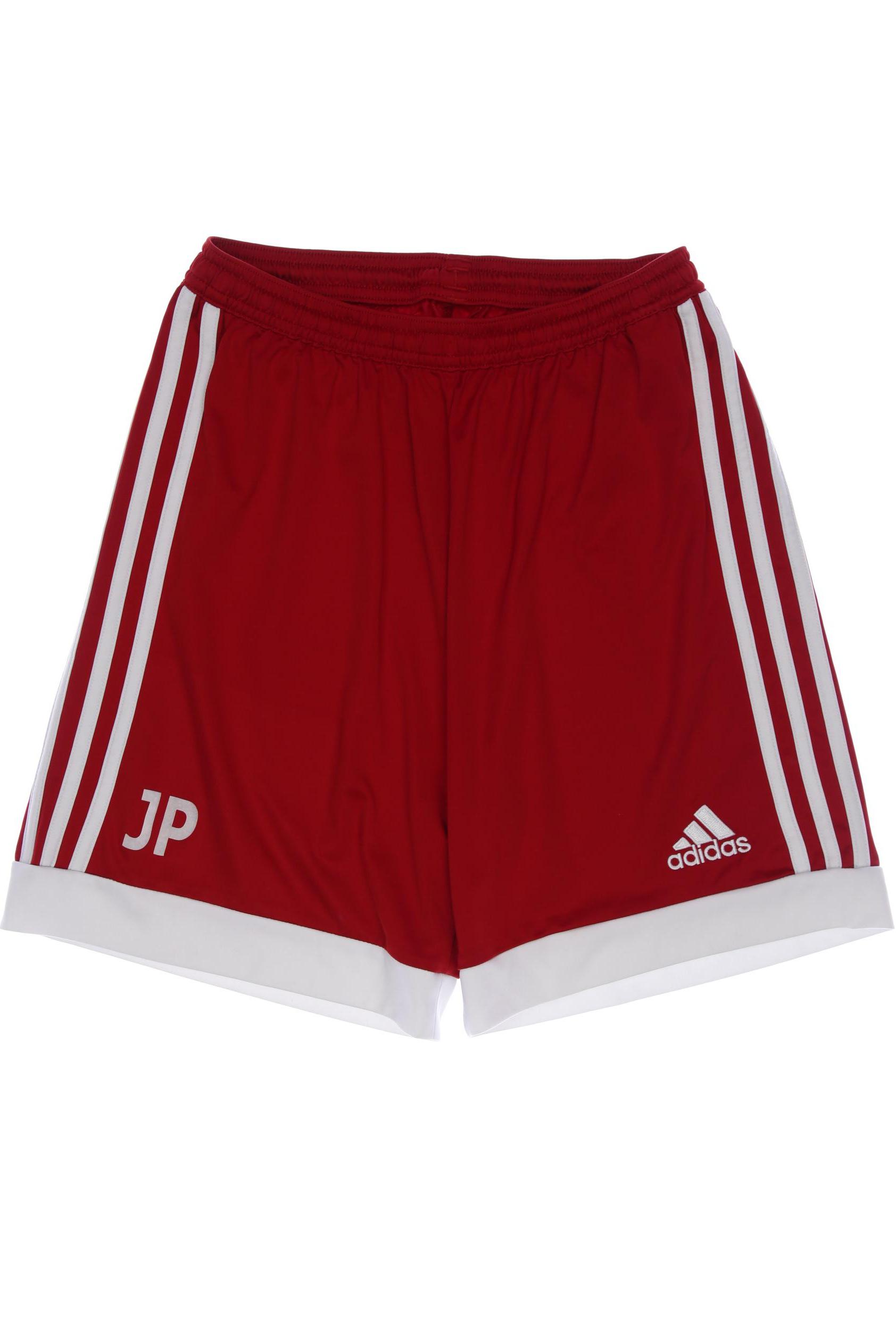 

adidas Herren Shorts, rot, Gr. 46