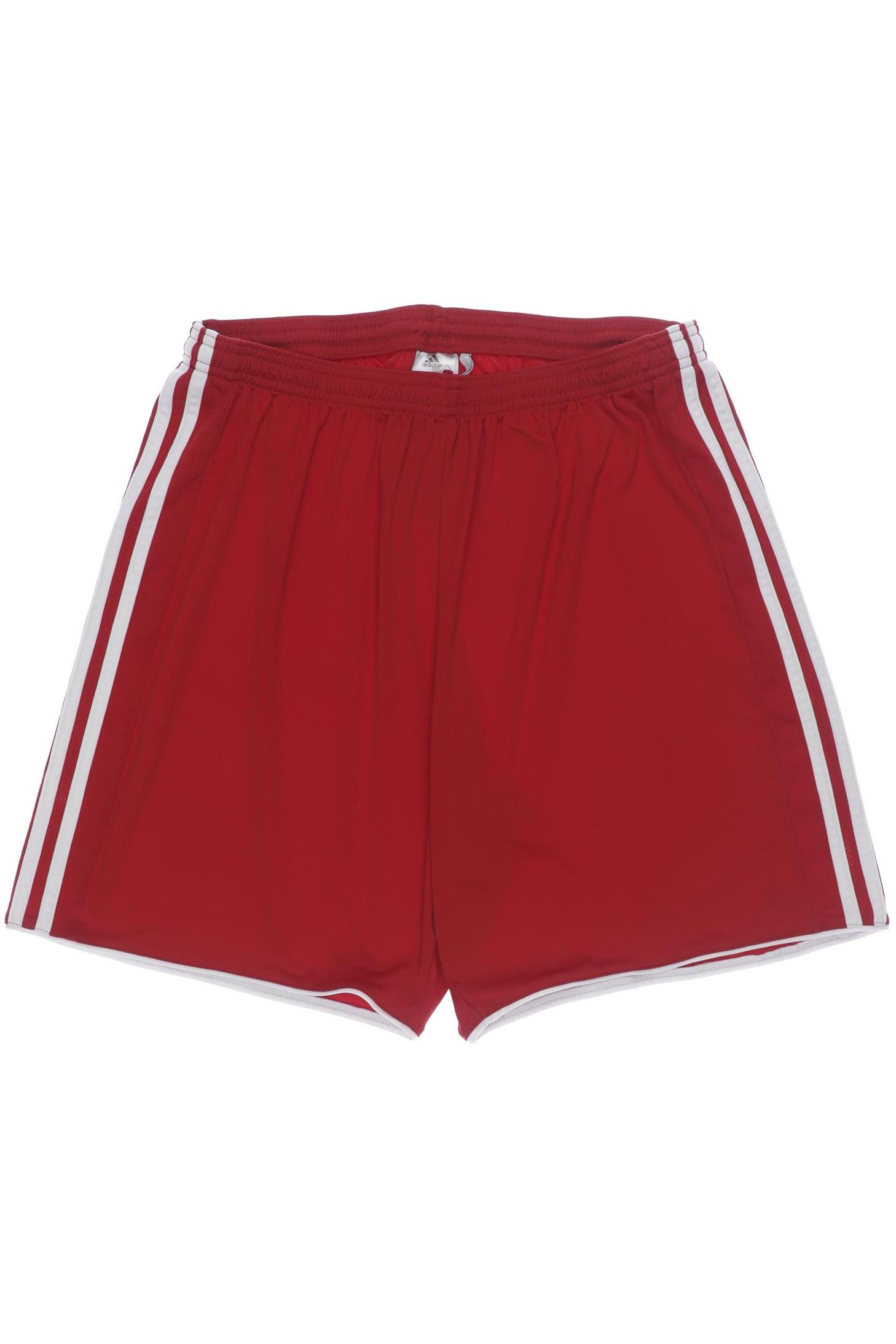 

adidas Herren Shorts, rot, Gr. 54