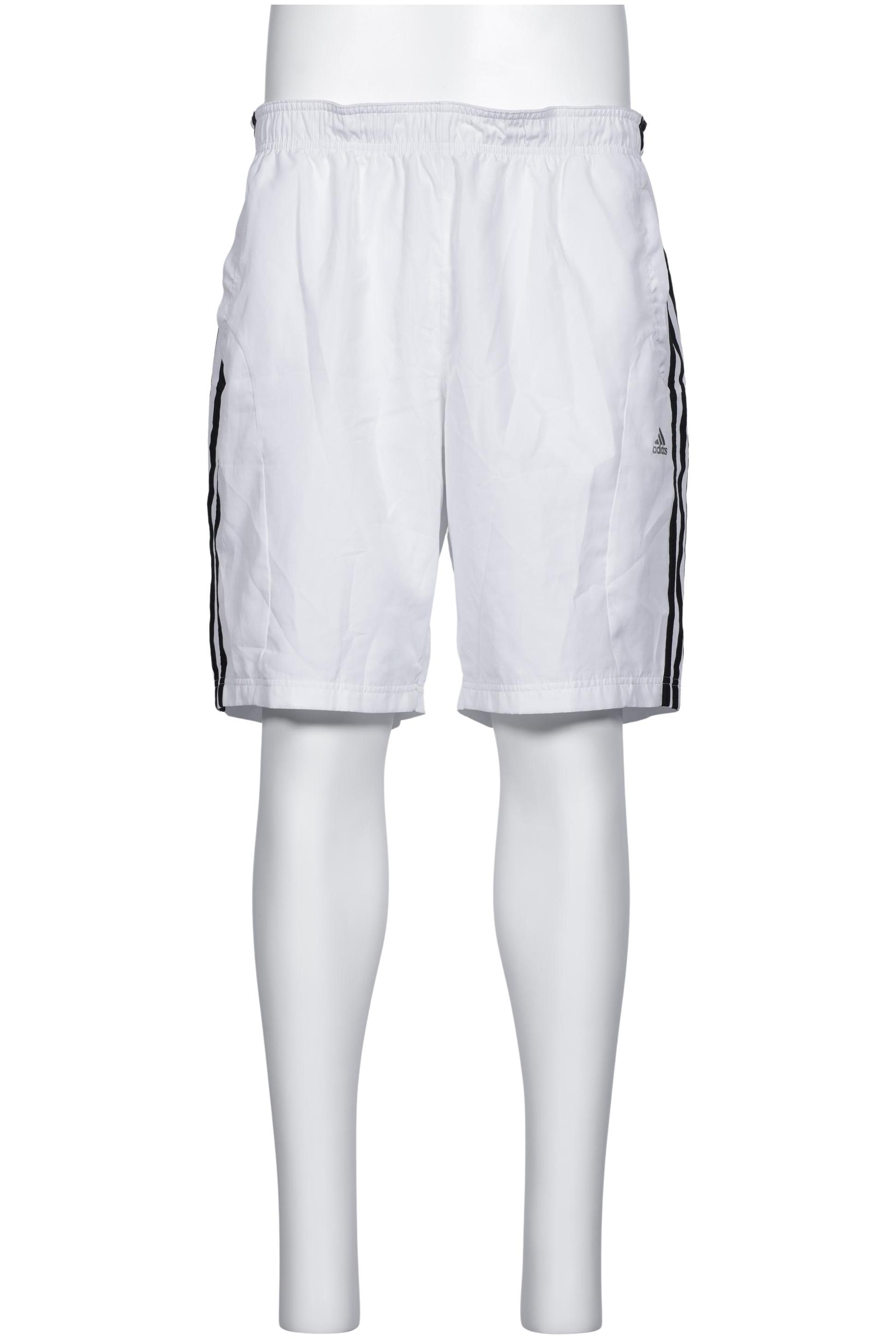 

adidas Herren Shorts, weiß, Gr. 54