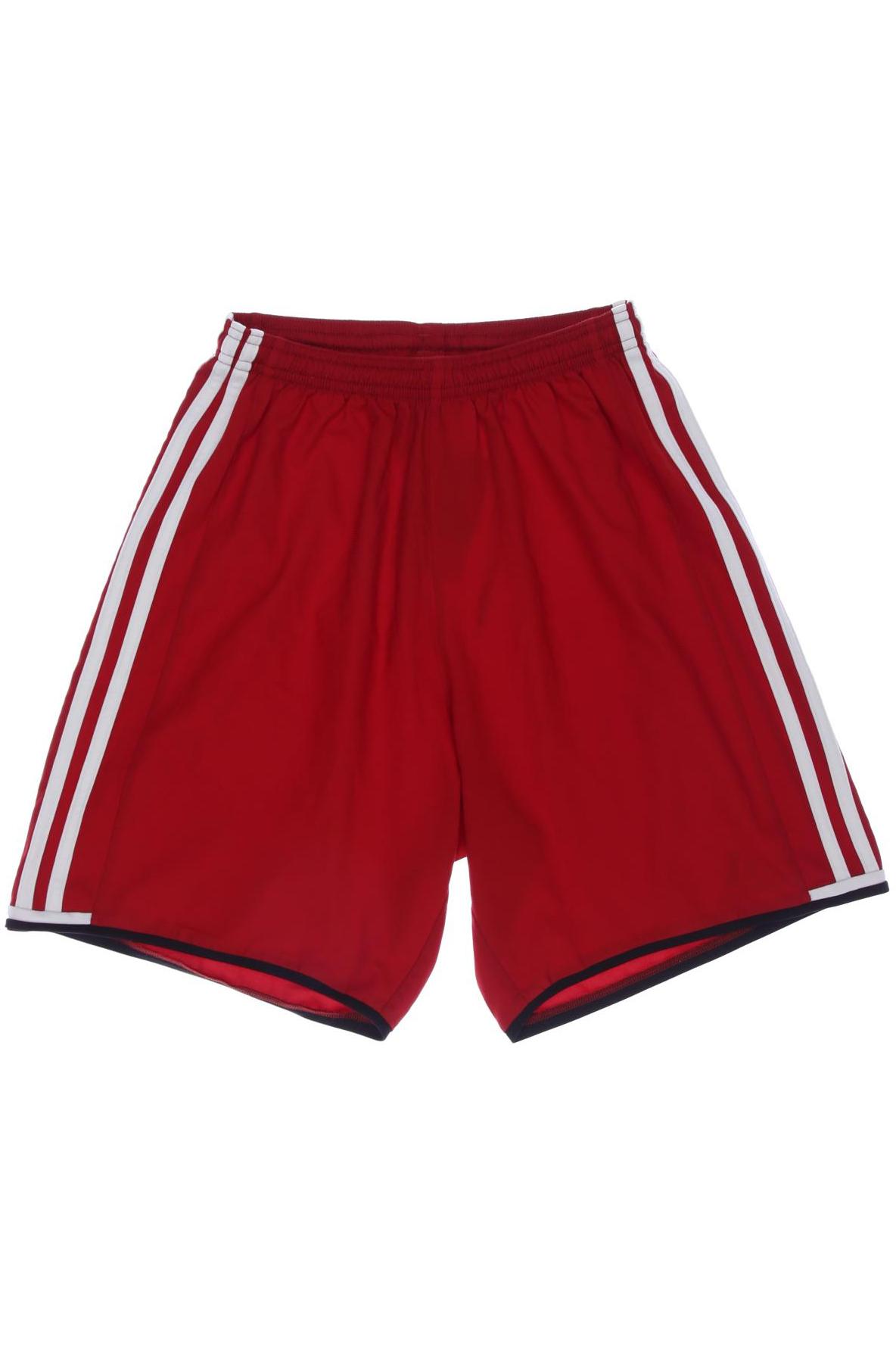 

adidas Herren Shorts, rot, Gr. 44