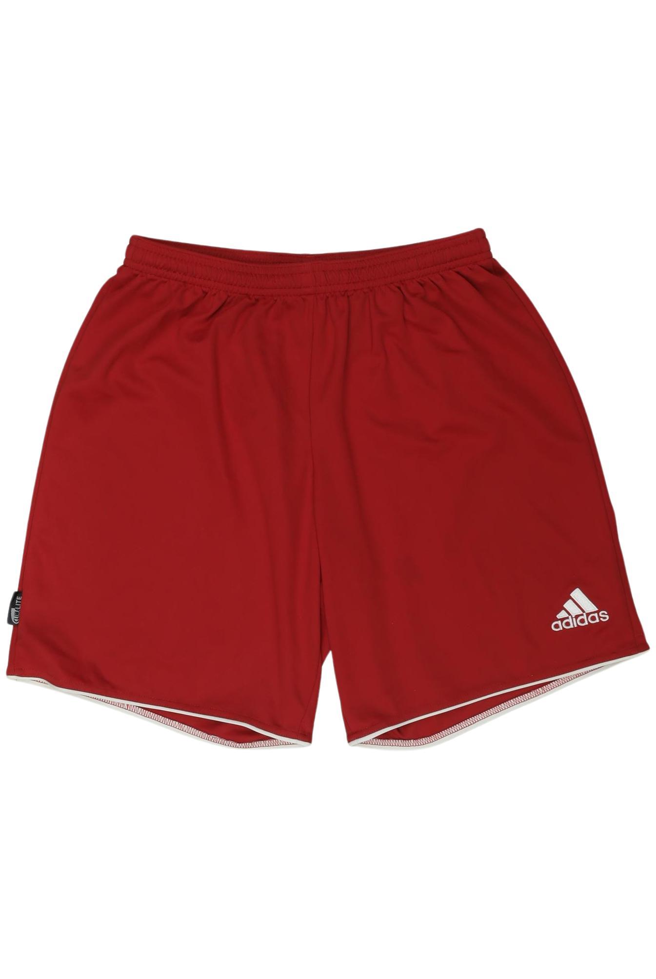

adidas Herren Shorts, rot, Gr. 48