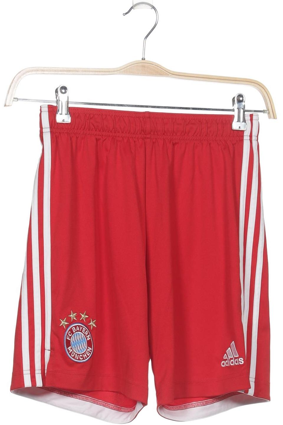 

adidas Herren Shorts, rot, Gr. 48