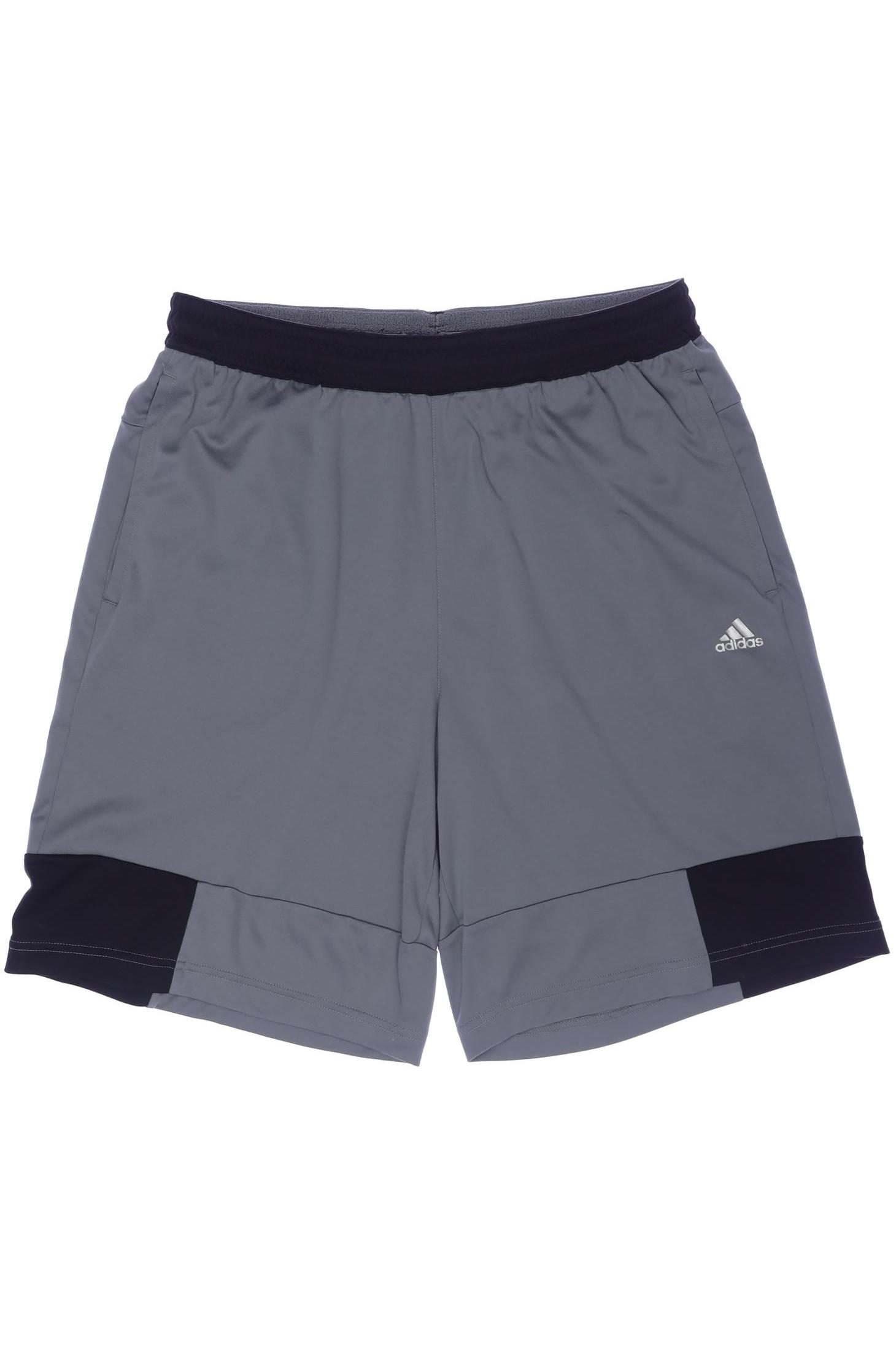 

adidas Herren Shorts, grau, Gr. 48