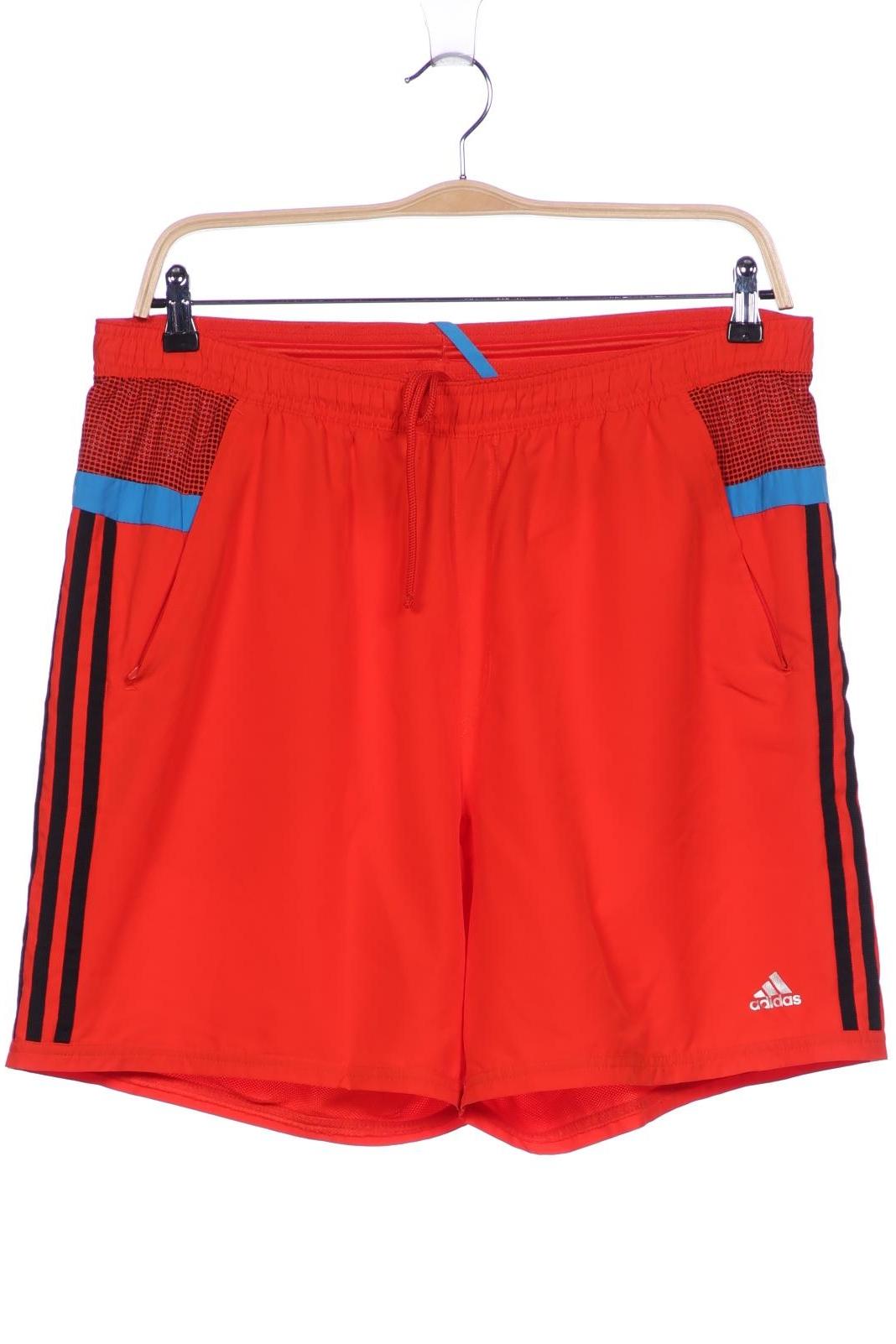 

adidas Herren Shorts, rot, Gr. 54
