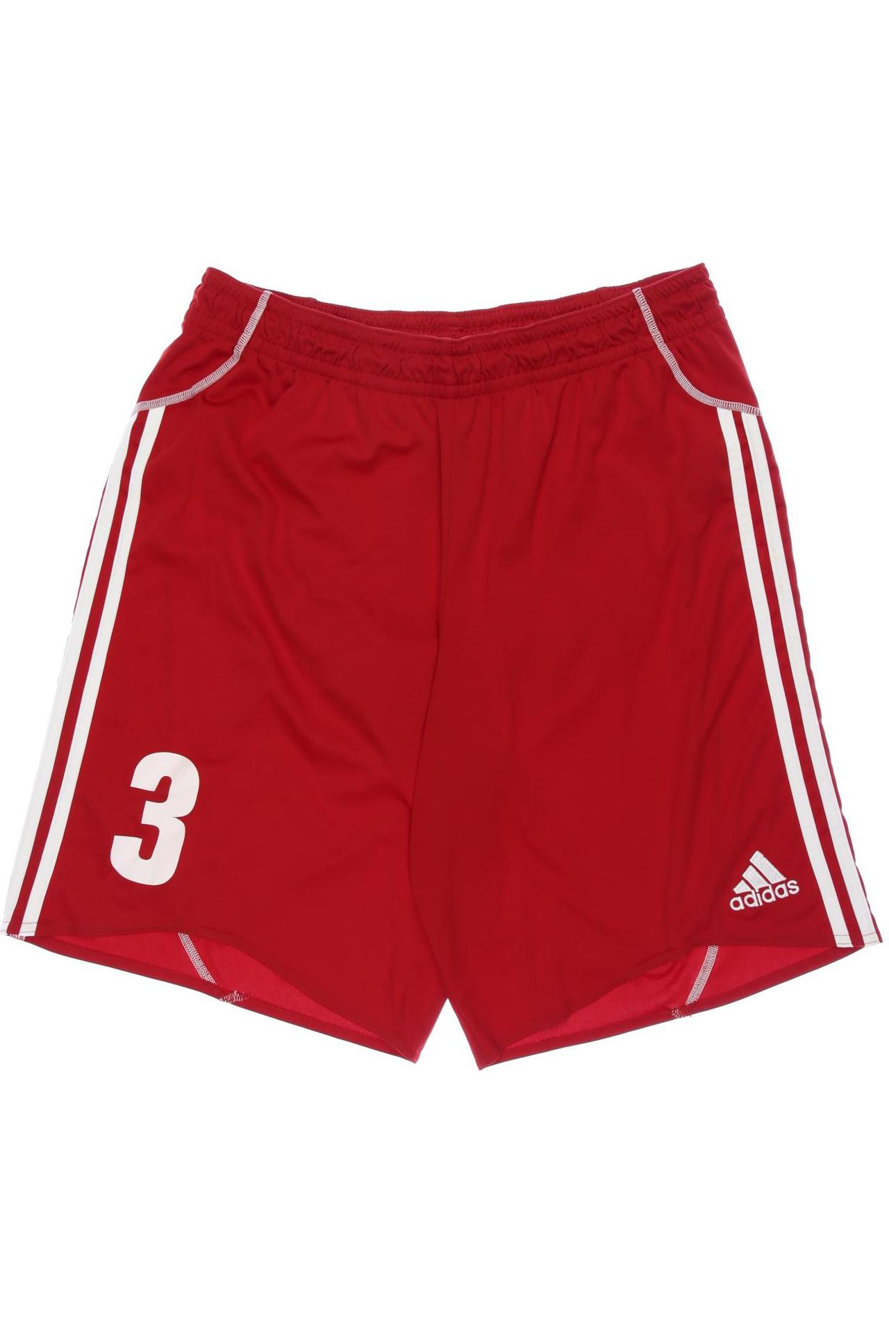 

adidas Herren Shorts, rot, Gr. 52