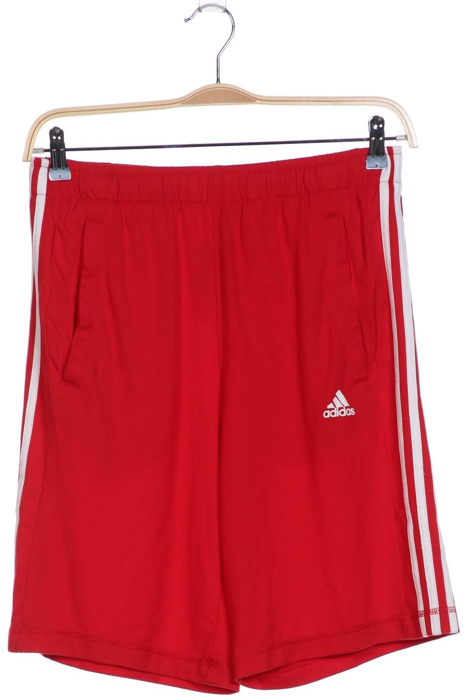 

adidas Herren Shorts, rot, Gr. 48