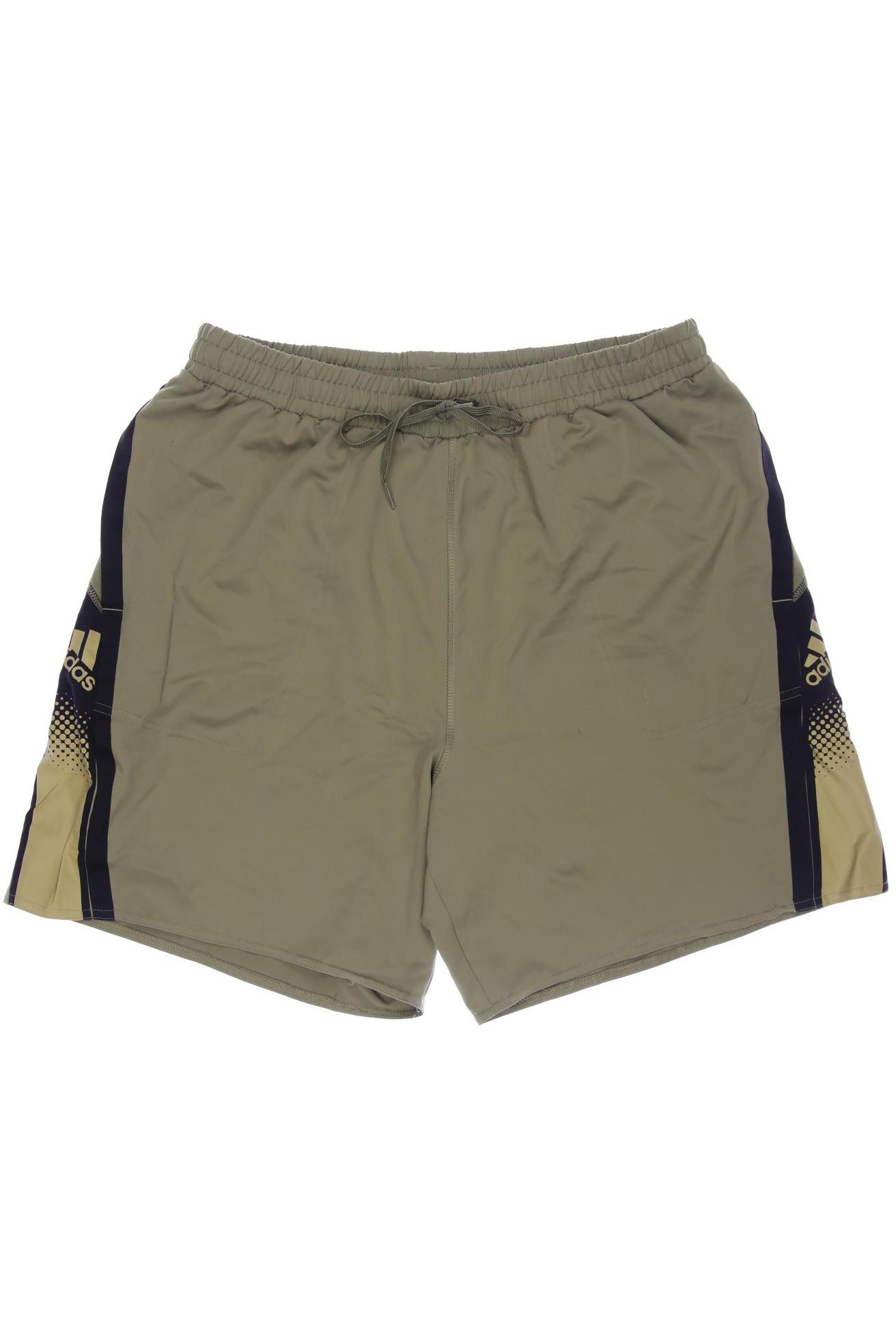 

adidas Herren Shorts, grün, Gr. 48