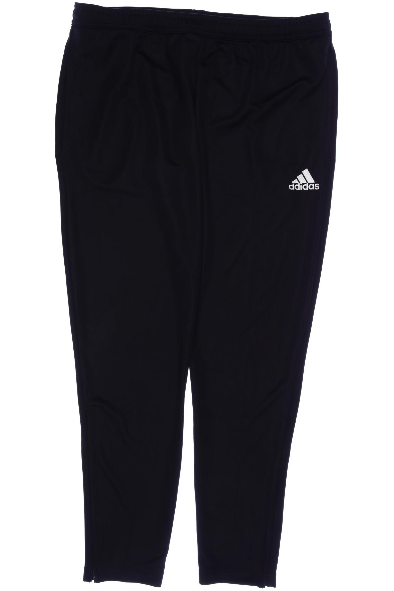 

adidas Herren Stoffhose, schwarz, Gr. 0