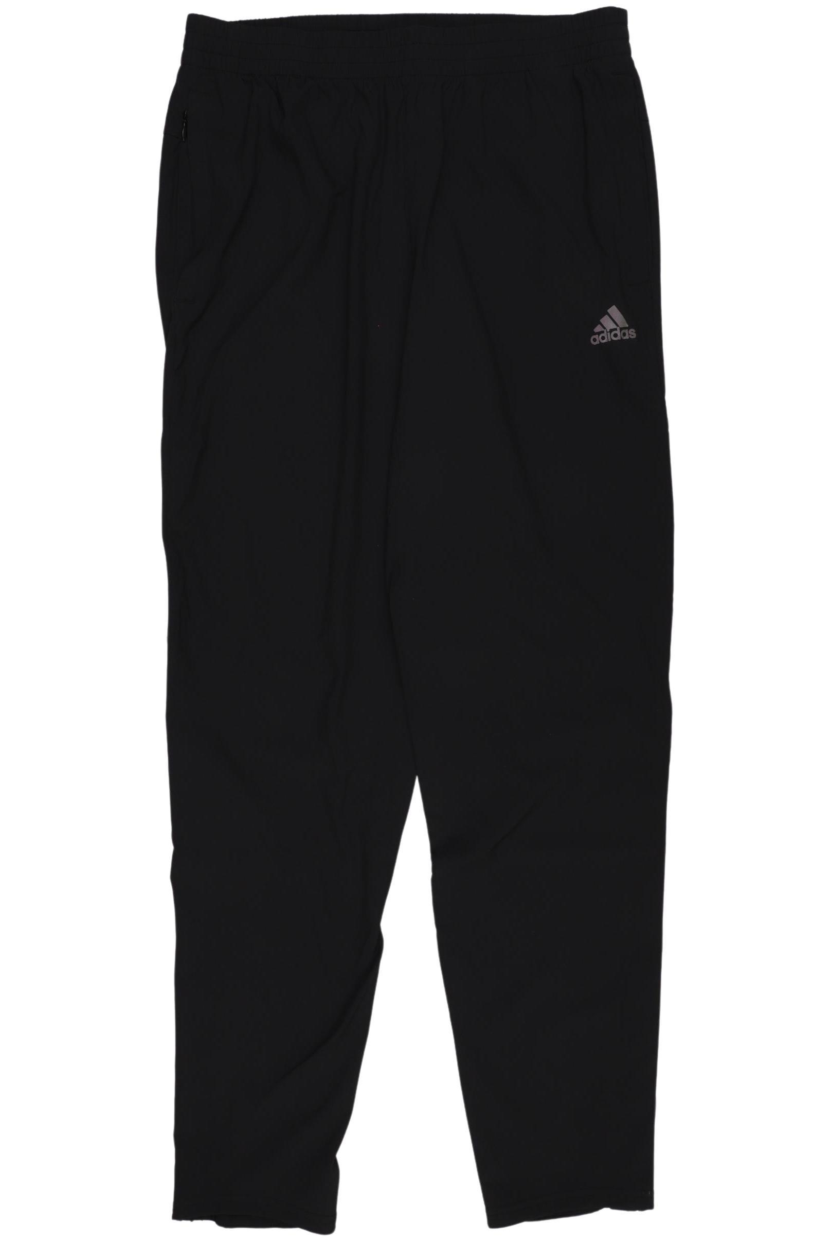 

adidas Herren Stoffhose, schwarz, Gr. 0