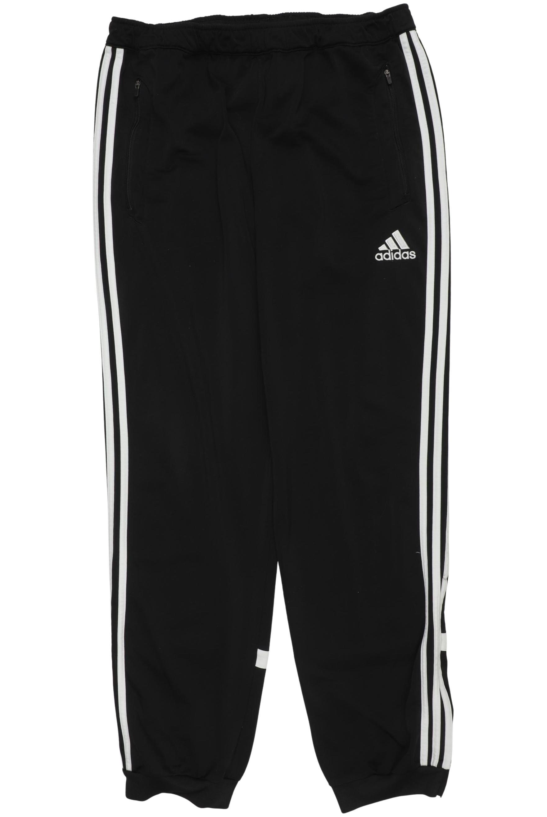 

adidas Herren Stoffhose, schwarz, Gr. 0