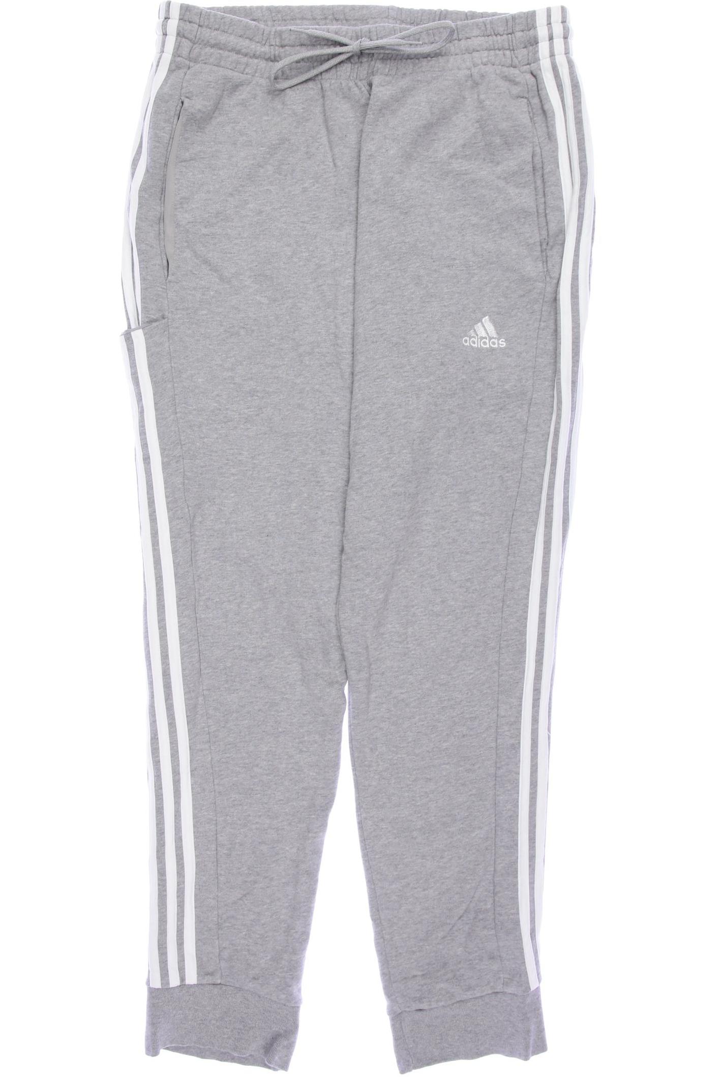 

adidas Herren Stoffhose, grau, Gr. 0