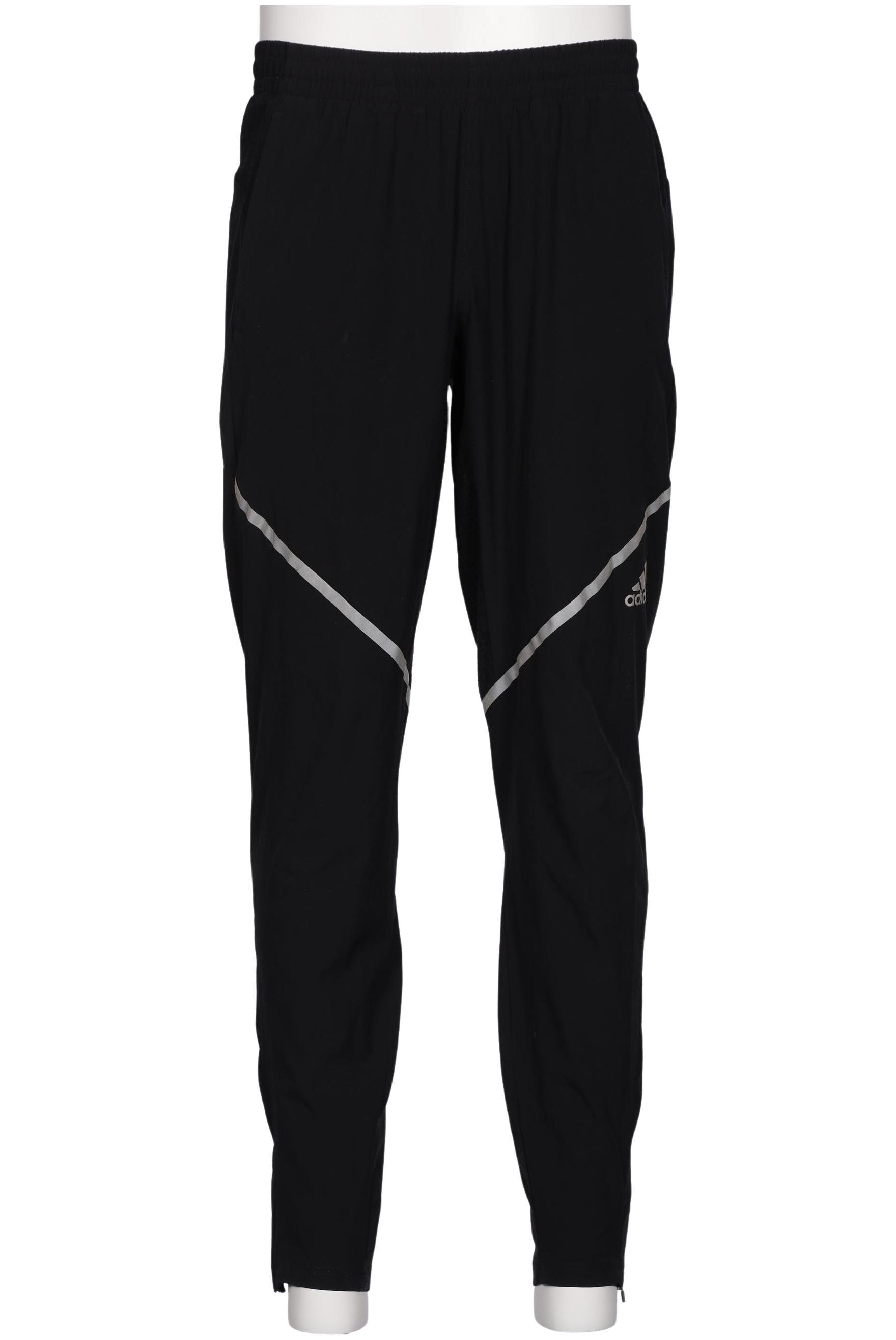 

adidas Herren Stoffhose, schwarz, Gr. 0